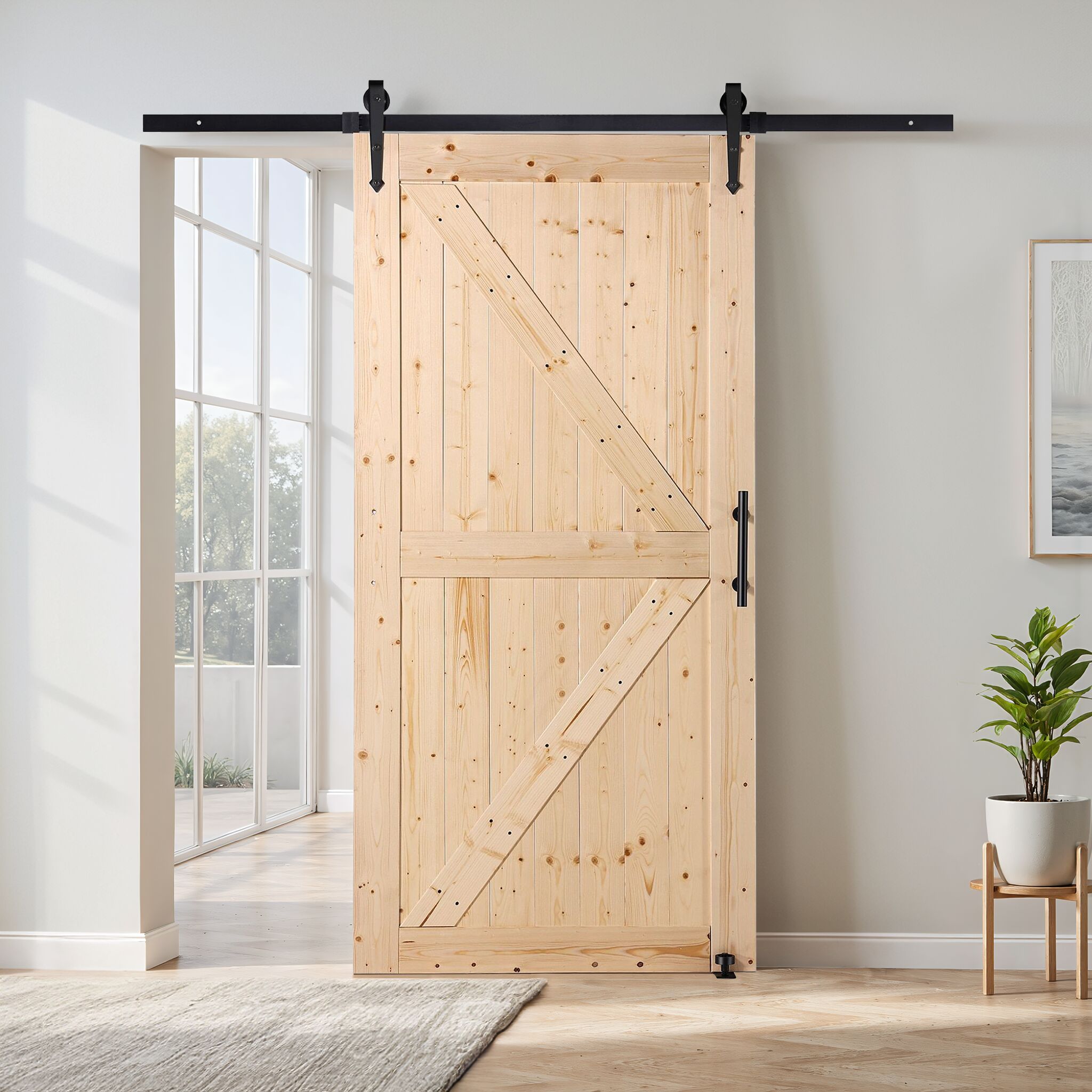 VEVOR MZGCMTZYS428ATCGPV0 Barn-Doors - View #2