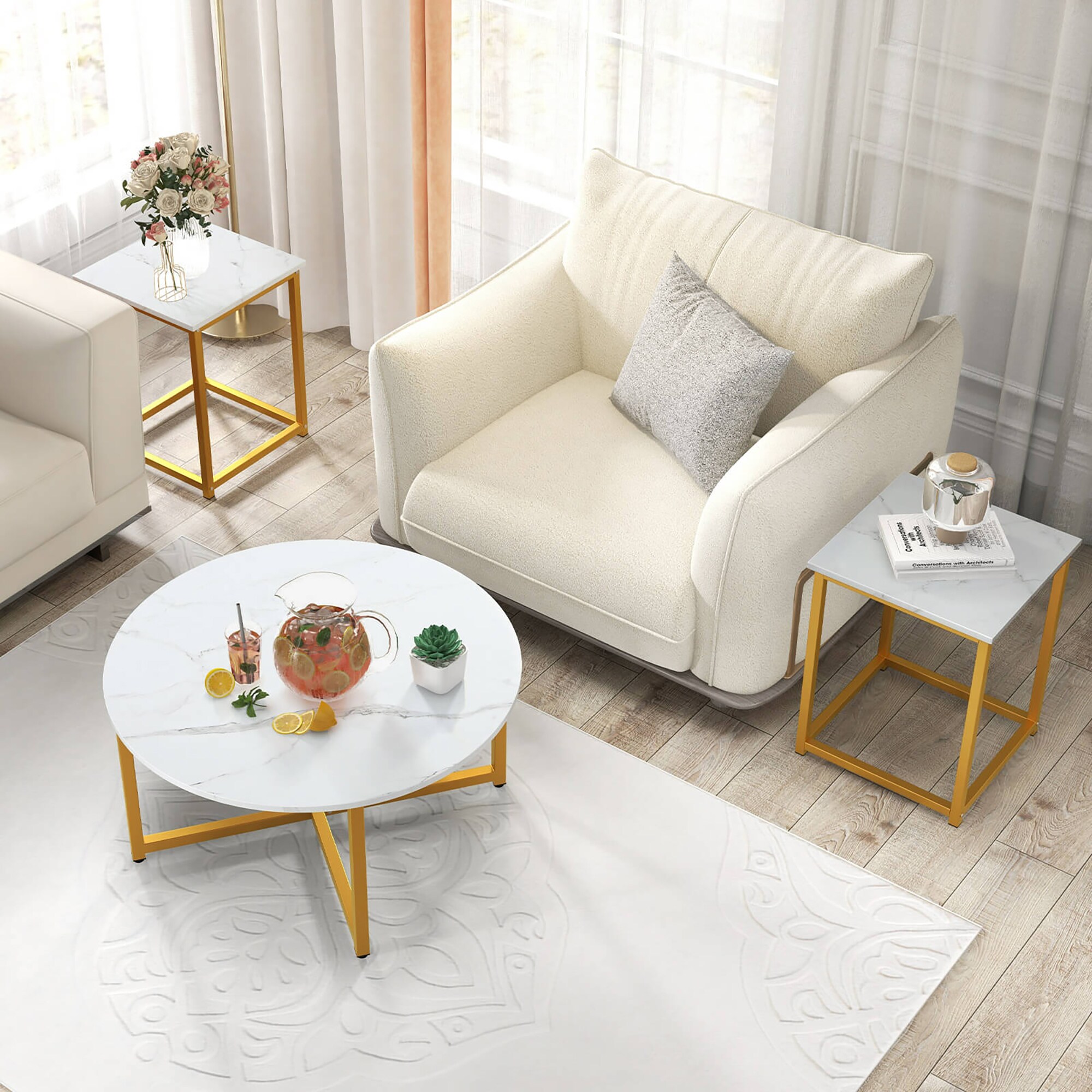 Costway HCST03465 Coffee-Tables - View #9