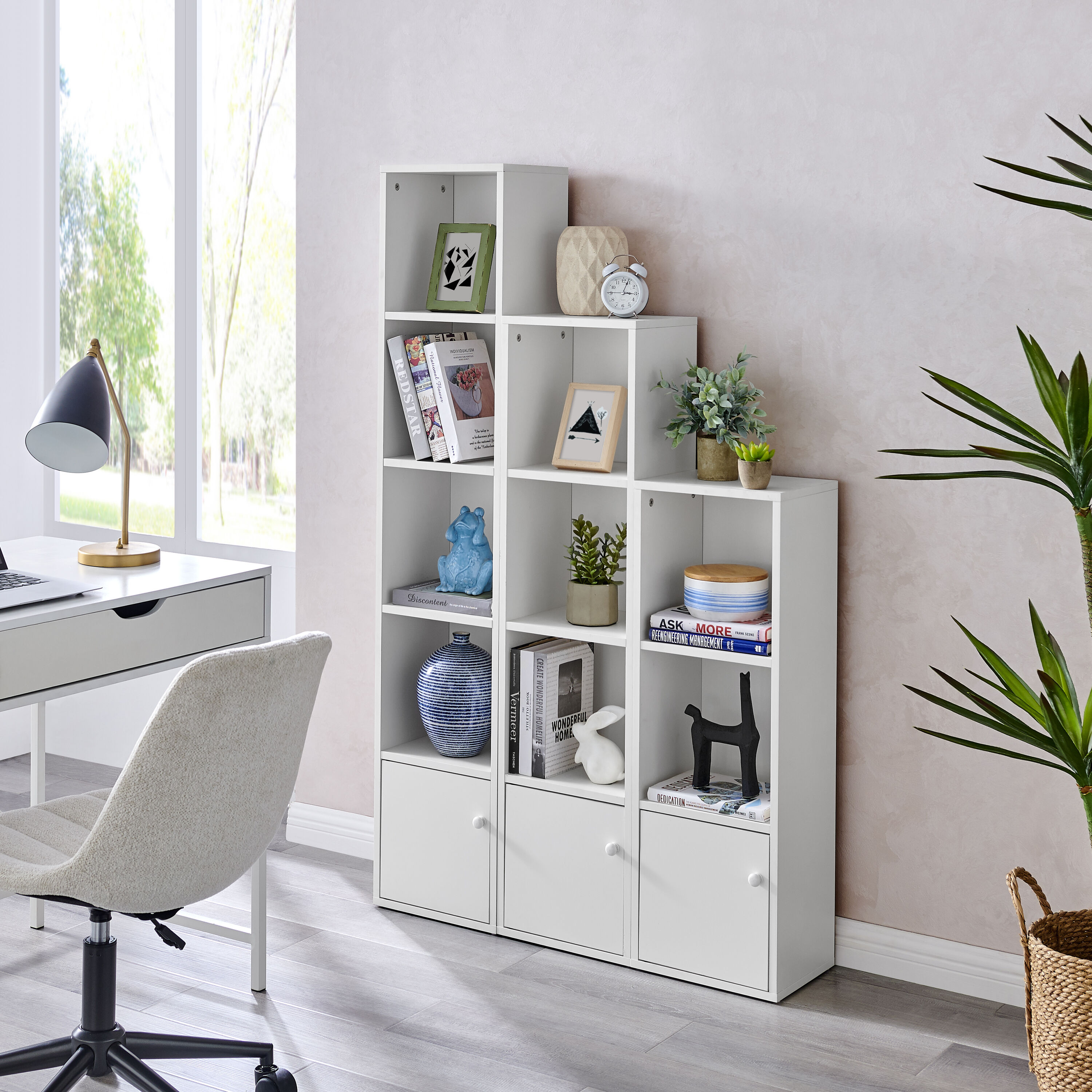 Danya B. XF22716WH Wall-Mounted-Shelving - View #3