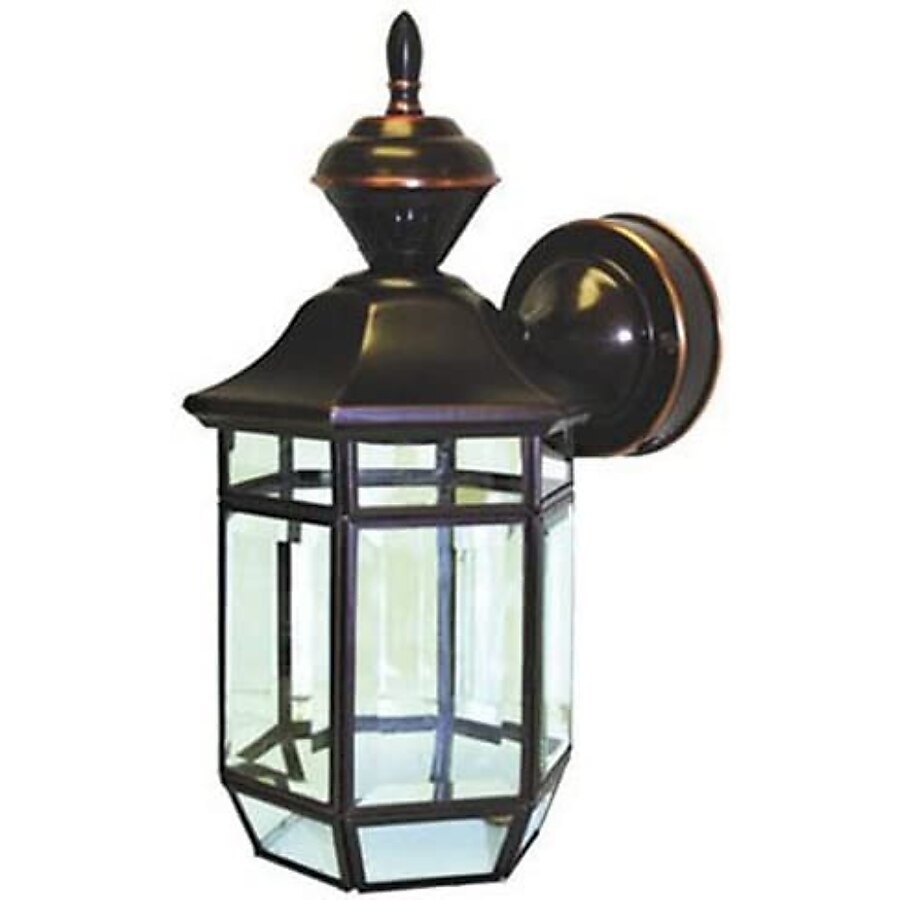 Heath Zenith Motion-Sensing Hardwired Incandescent Bronze Floodlight Heath Zenith Motion-Sensing Hardwired Incandescent Bronze Floodlight