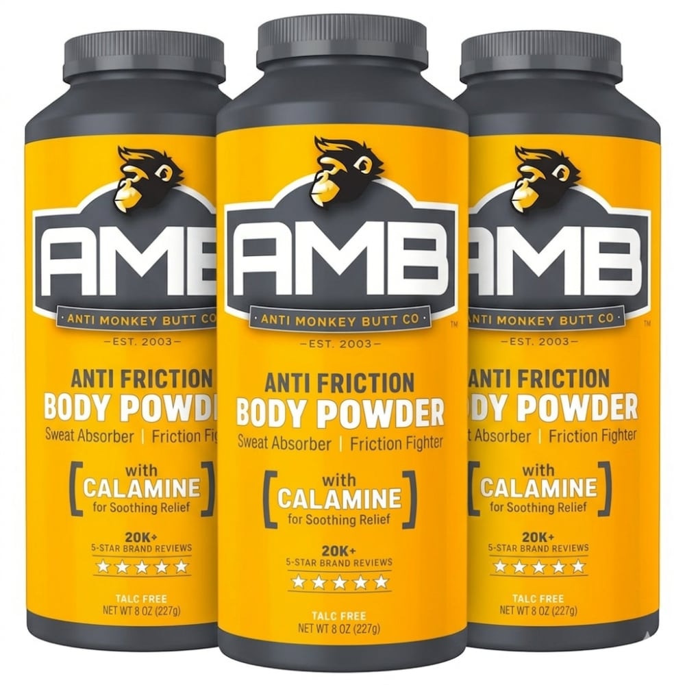 Anti Monkey Butt Anti Friction Powder 8 oz Pack of 3 in the Skin Care ...