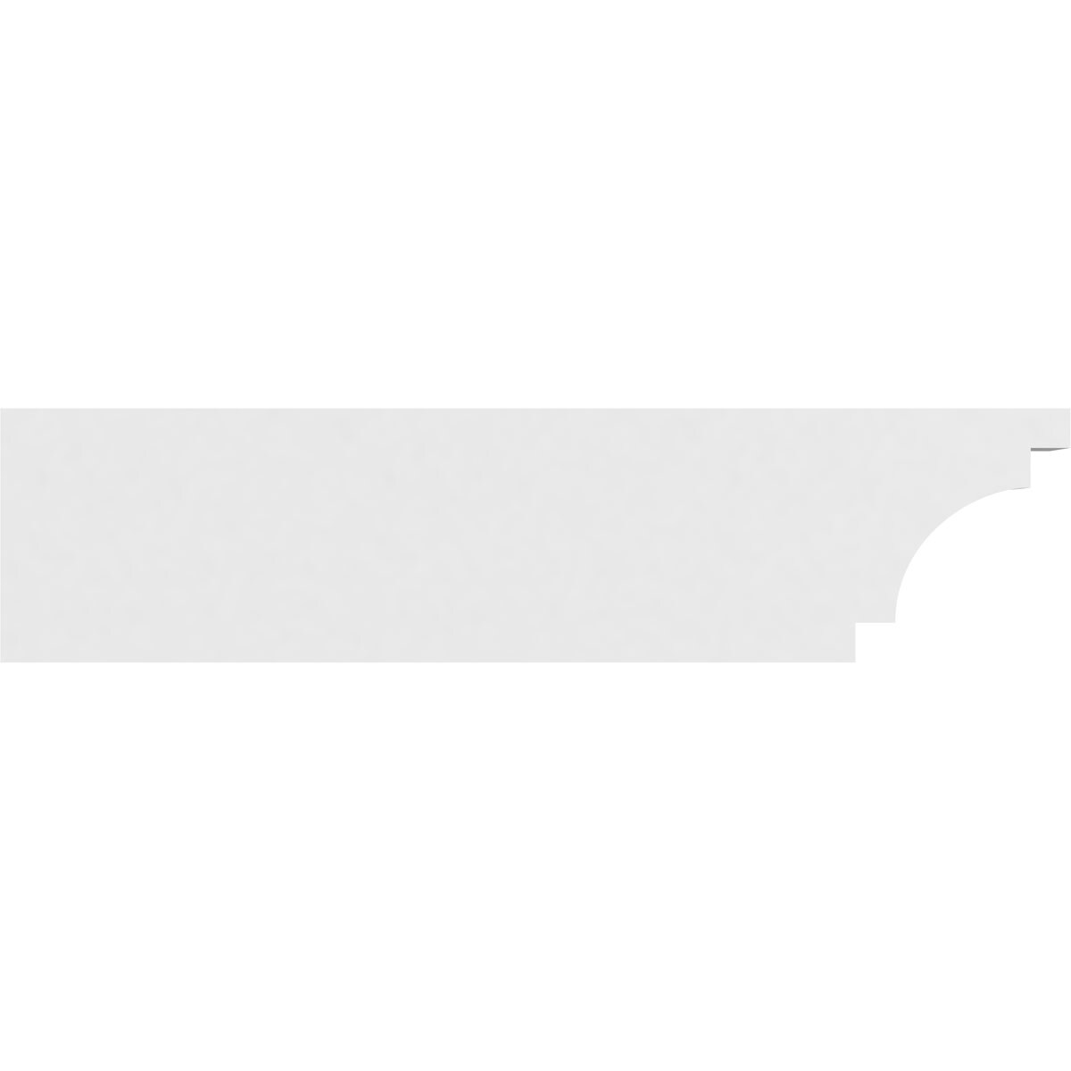 Ekena Millwork RFTP05X10X42MED Exterior-Brackets-Braces - View #3