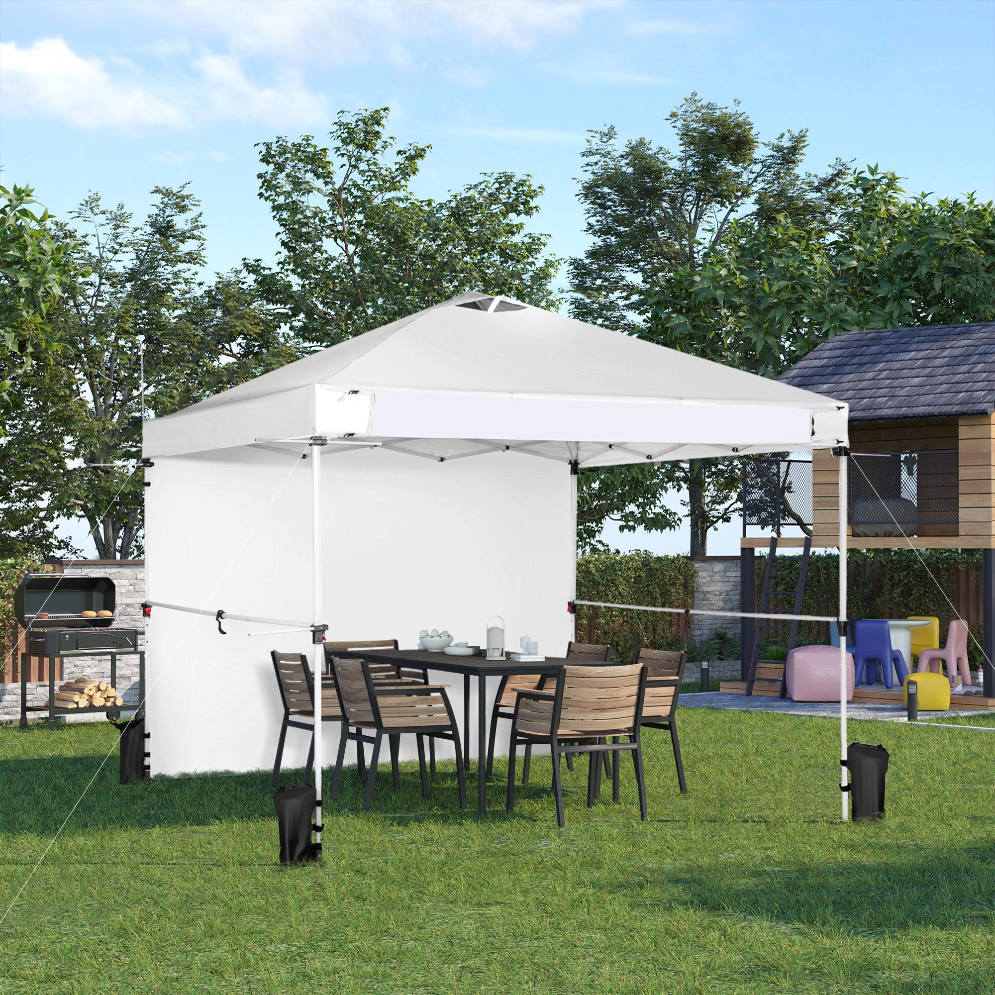 WELLFOR TDJ10846WH Canopies-Sl - View #2