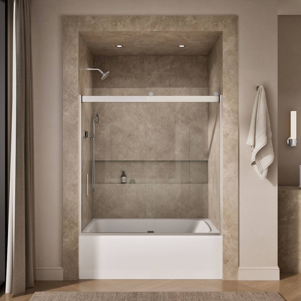 KOHLER K706000 Levity 62 Inch High x 5958 Inch Wide Bypass