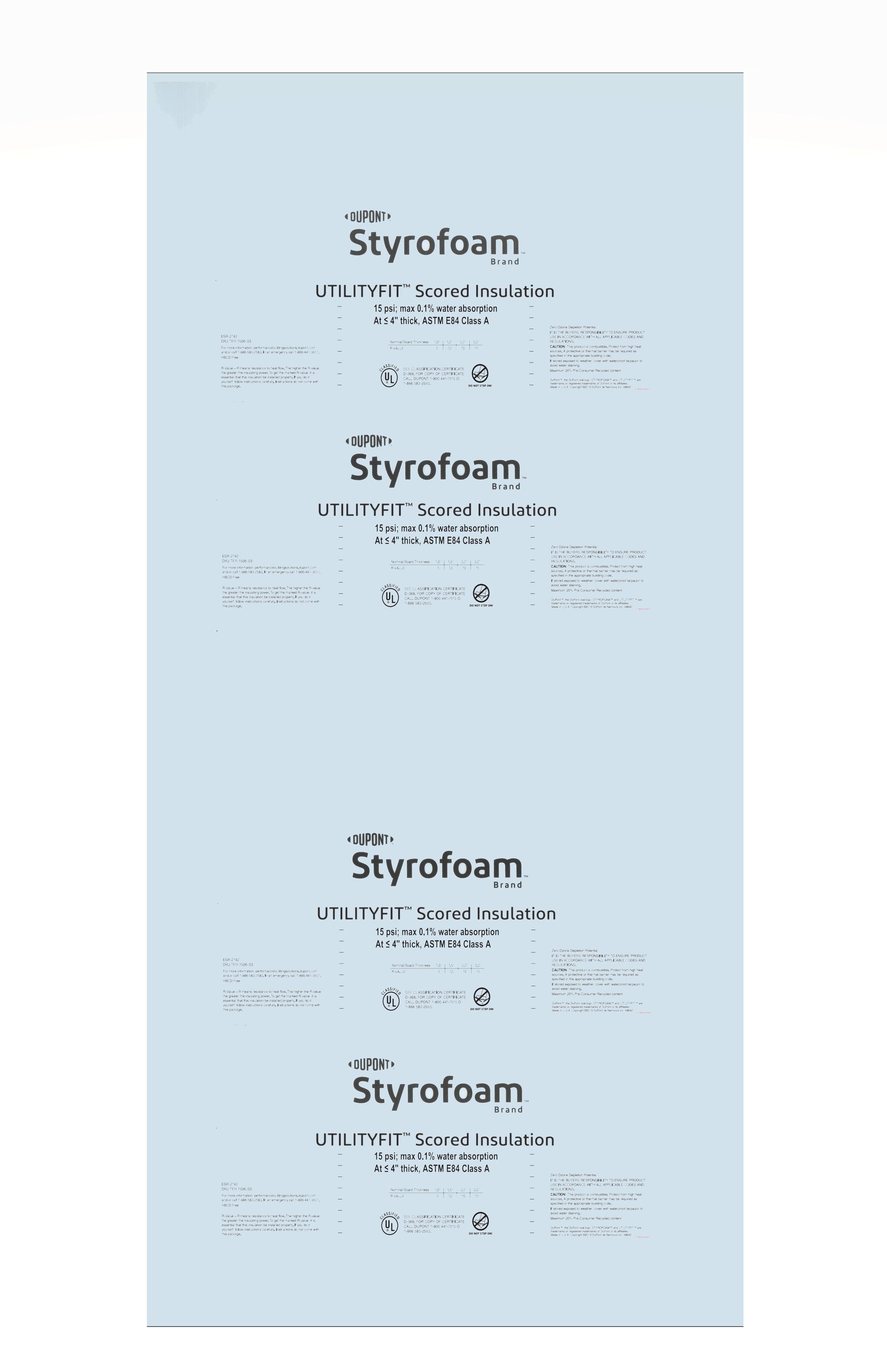 Dow Blue SE Styrofoam Insulation Board R-15 3 inch 4x8 ft Price 6, from Insulfoam