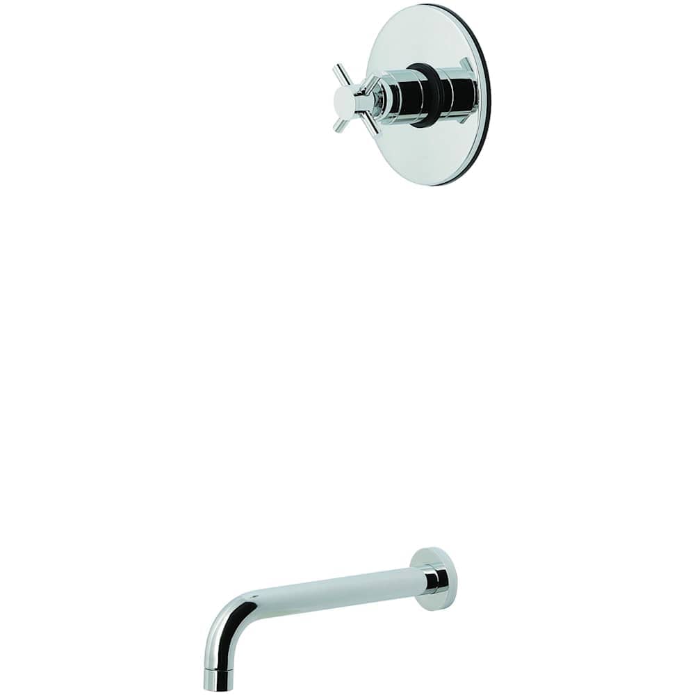 Kingston Brass  KB633.DXTO Concord 101316 Inch Tub Spout with PressureBalanced Valve Trim and Cross Handle
