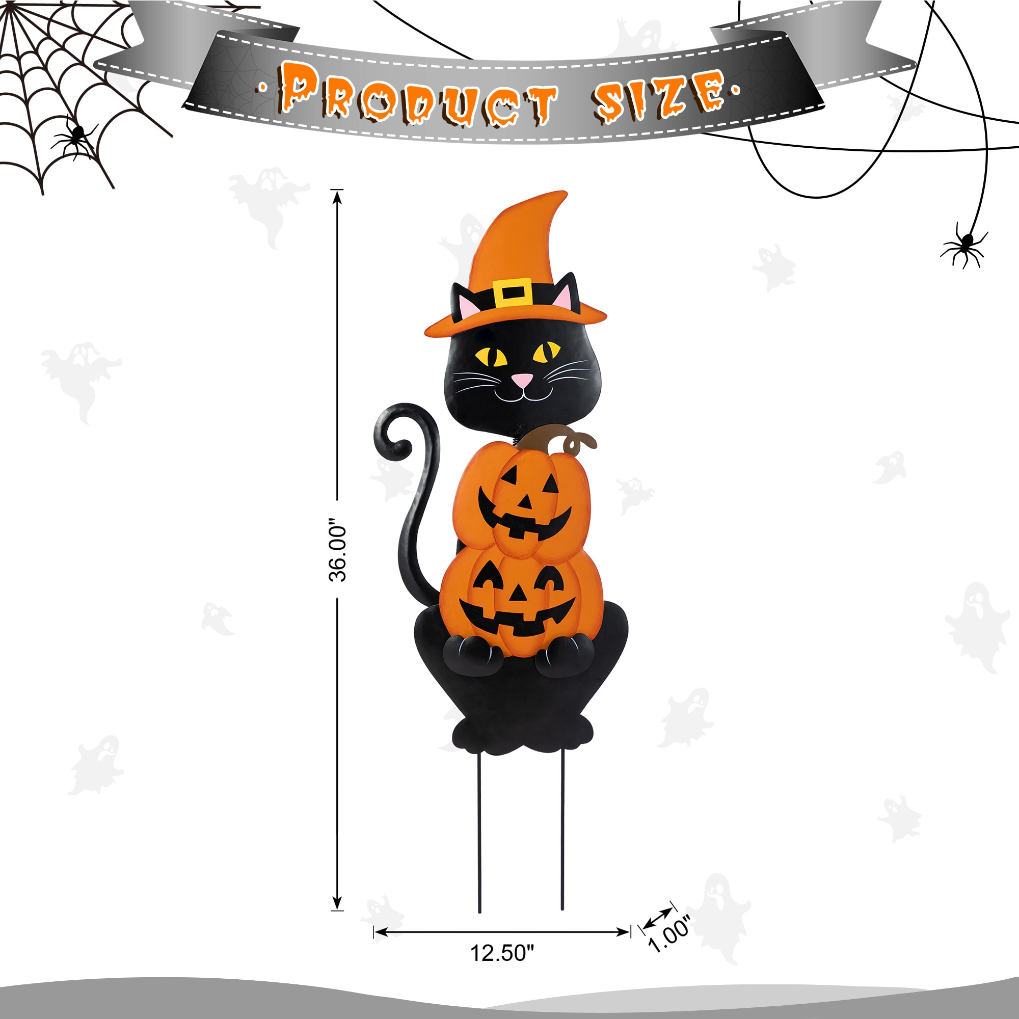 Glitzhome 2030200023 Table-Halloween-Decor - View #4