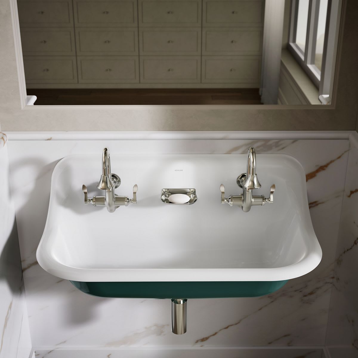 KOHLER 3200-PAT-0 Laundry-Tubs-Utility-Sinks - View #11