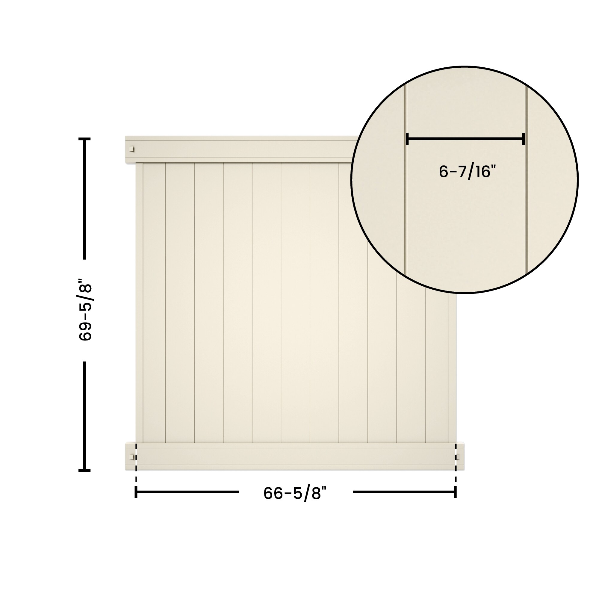 Outdoor Essentials 118663 Vinyl-Fence-Panels - View #6