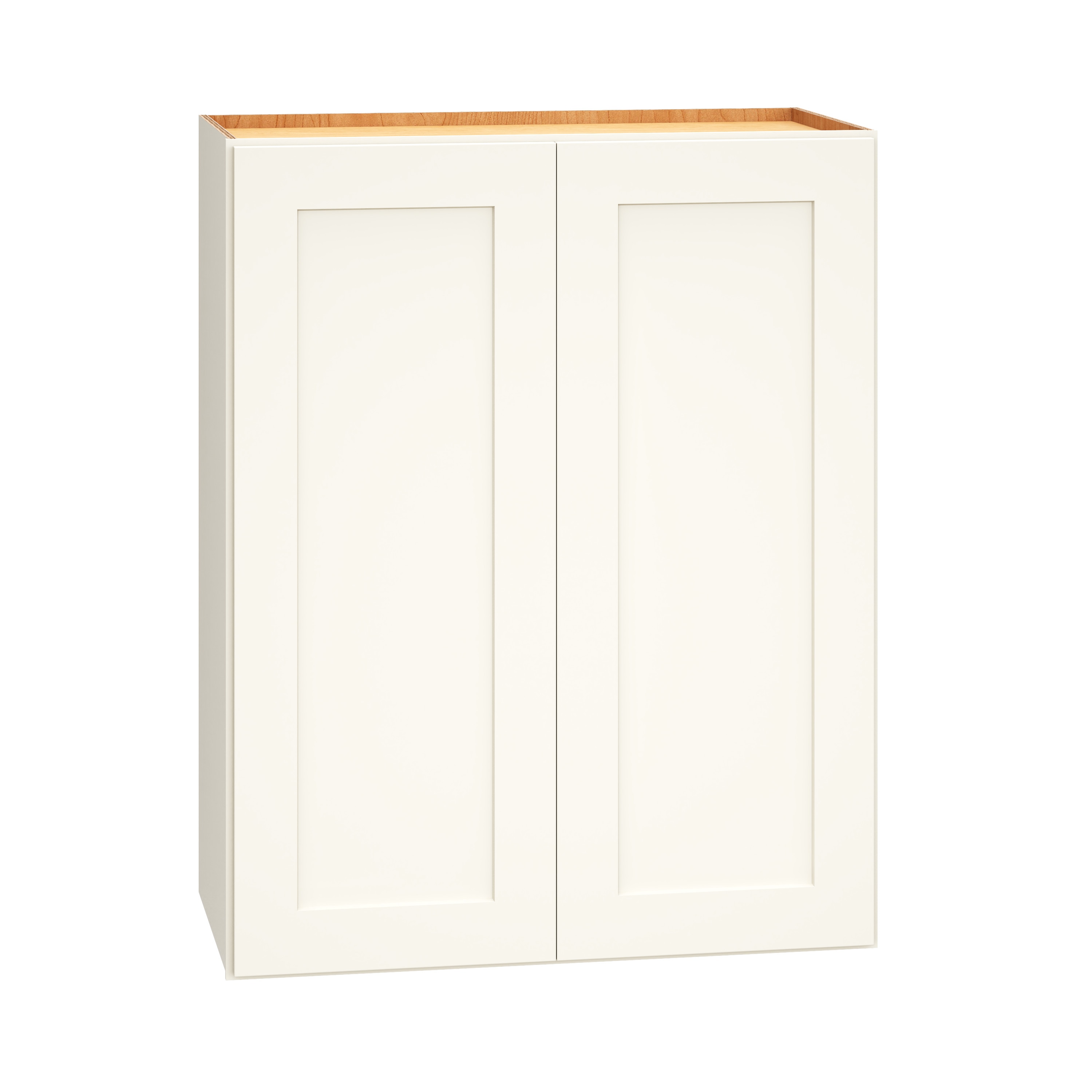 RELIABILT 332 W2430 Pinnacle 24-in W x 30-in H x 12-in D White Wall Fully assembled Plywood Cabinet (Recessed Panel Slab)