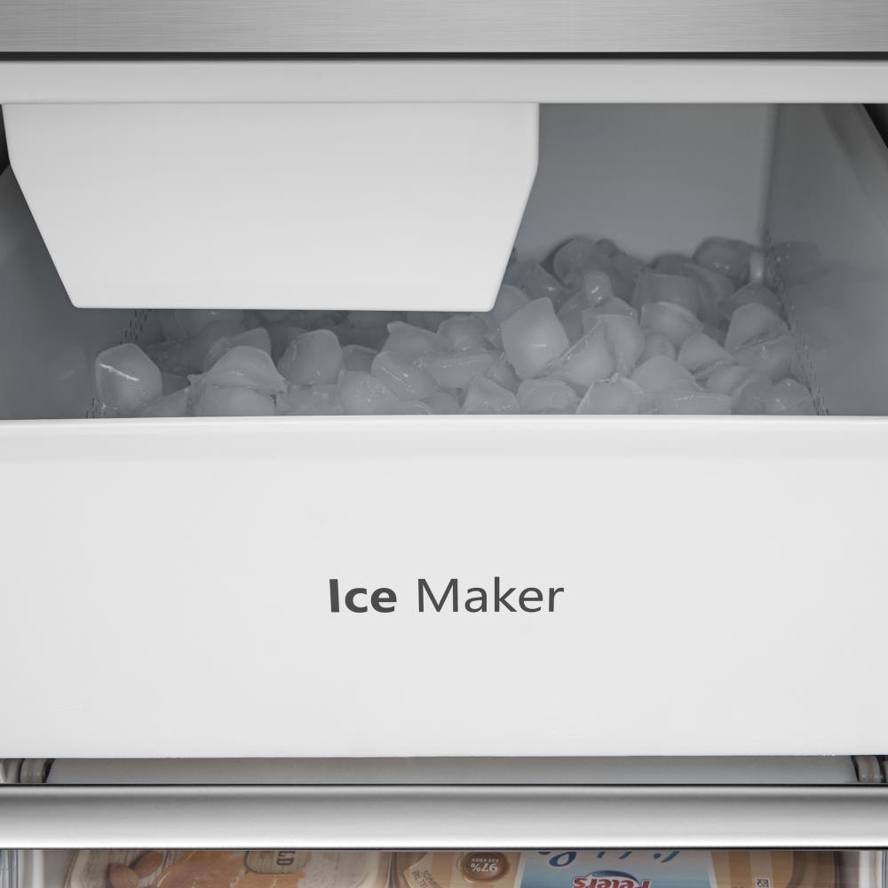 Hisense 20-cu ft 4-Door Counter-depth French Door Refrigerator with Ice ...