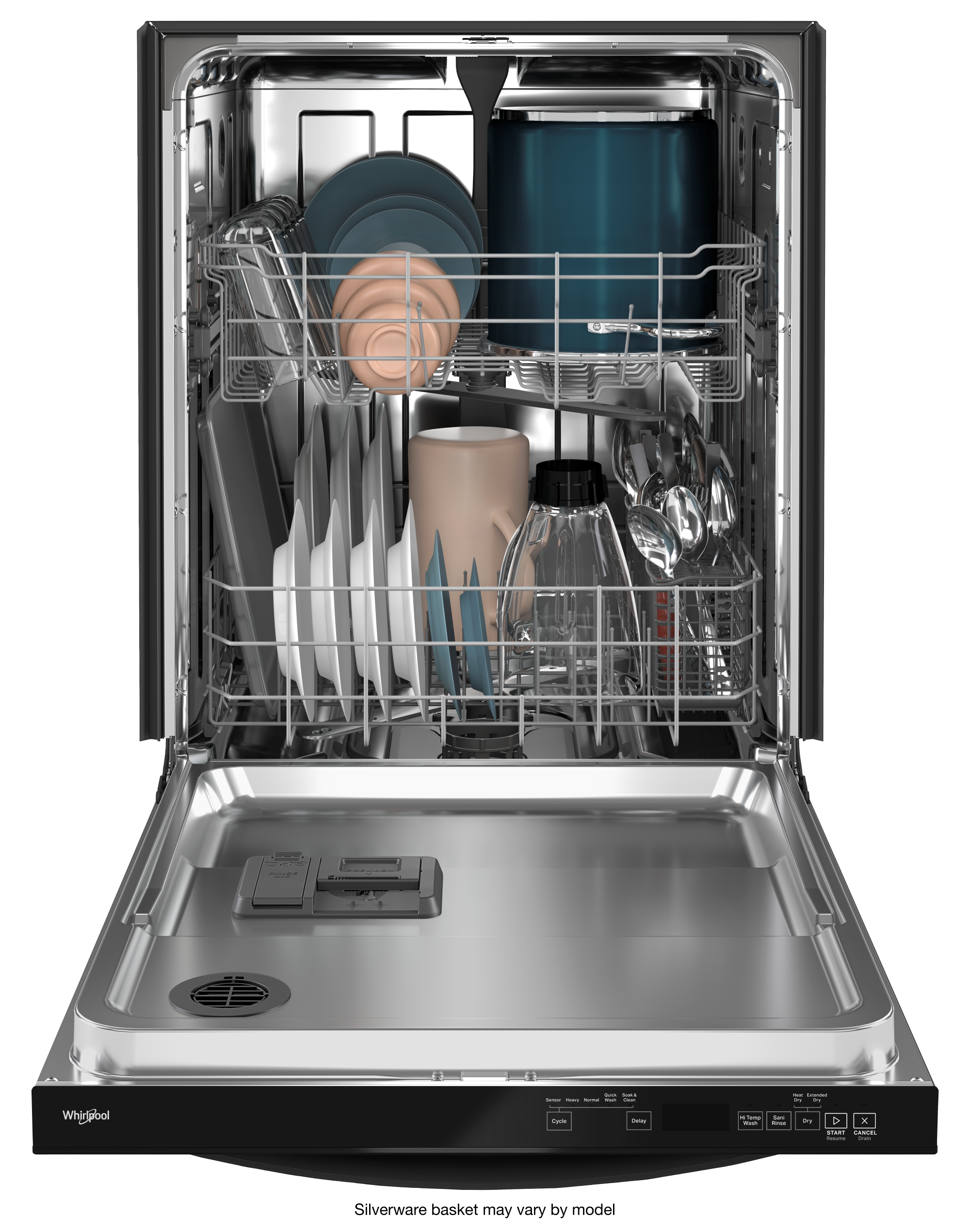 Whirlpool WDT740SALB Builtin-Dish - View #3