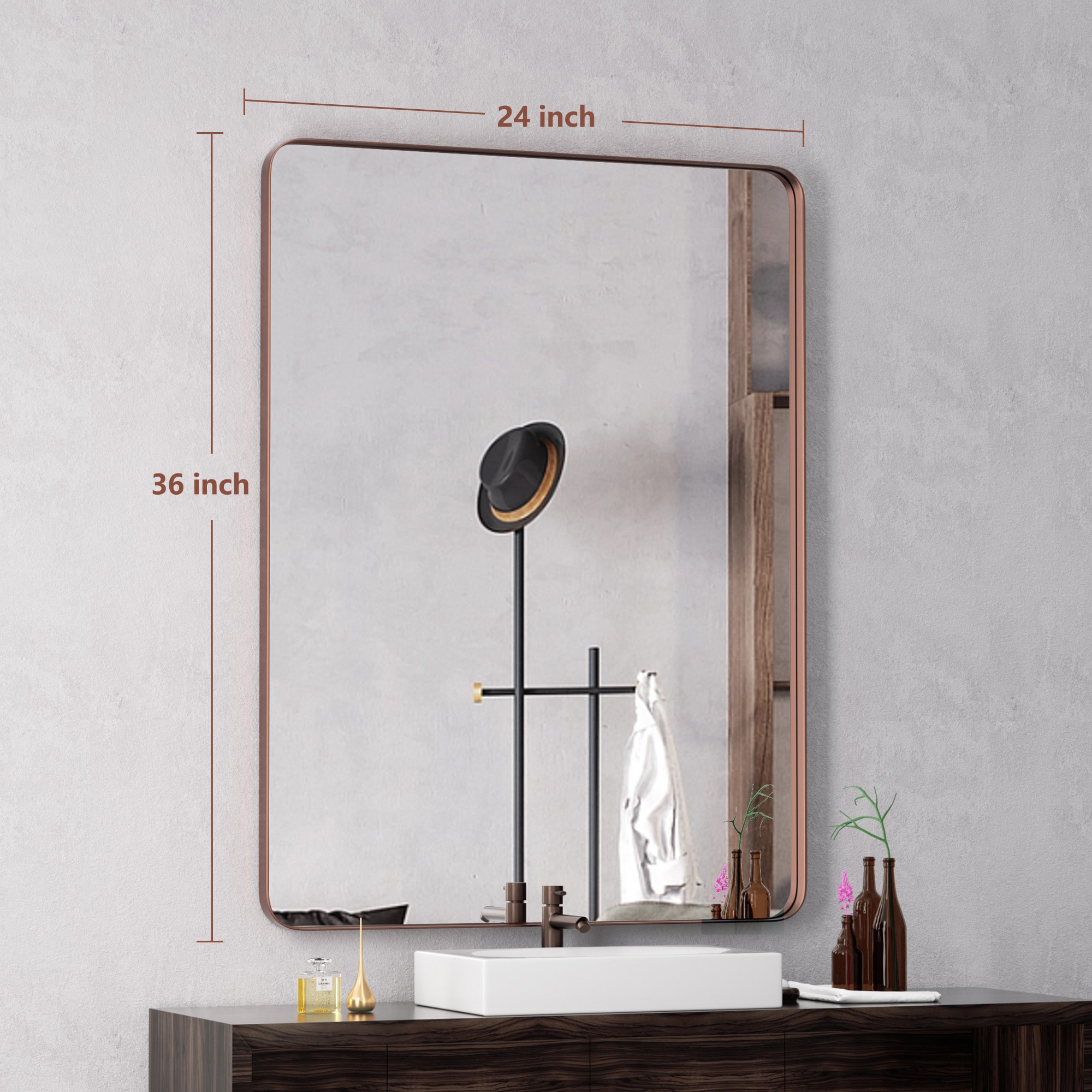 Clavie LS-24361-SRBR Decor-Mirrors - View #8