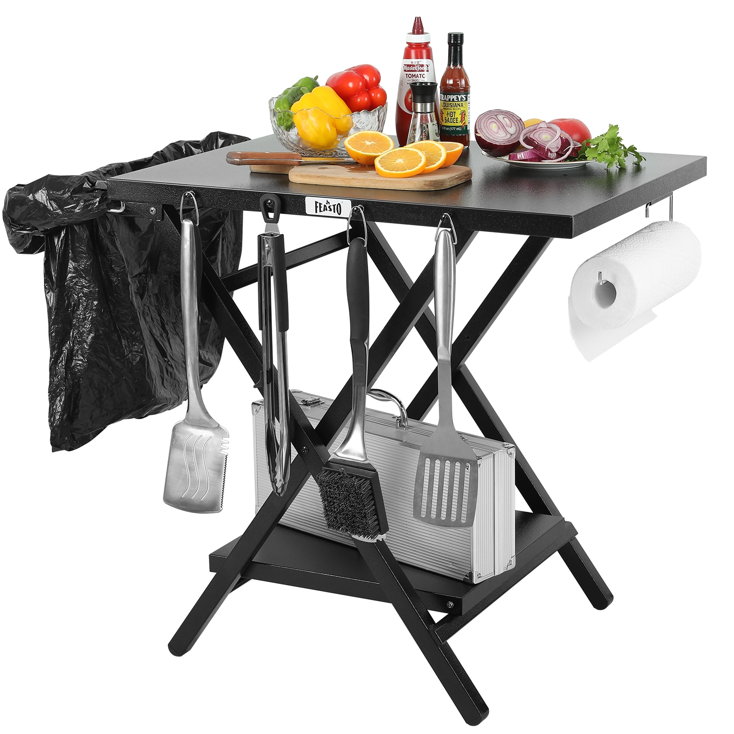 Feasto FD2430B Grill-Carts-Grill-Stands - View #8