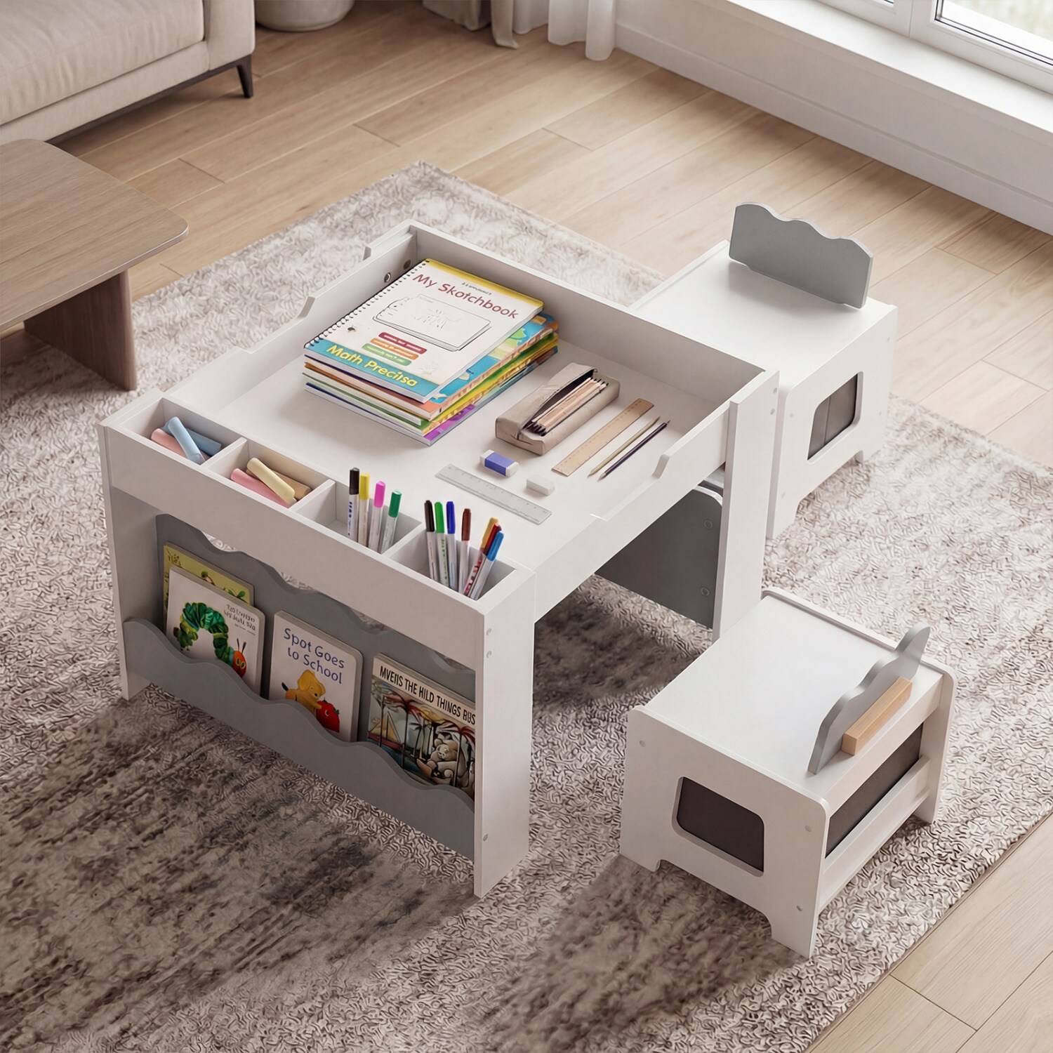 Slickblue D-CO-RG74501YH Kids-Play-Tables - View #3