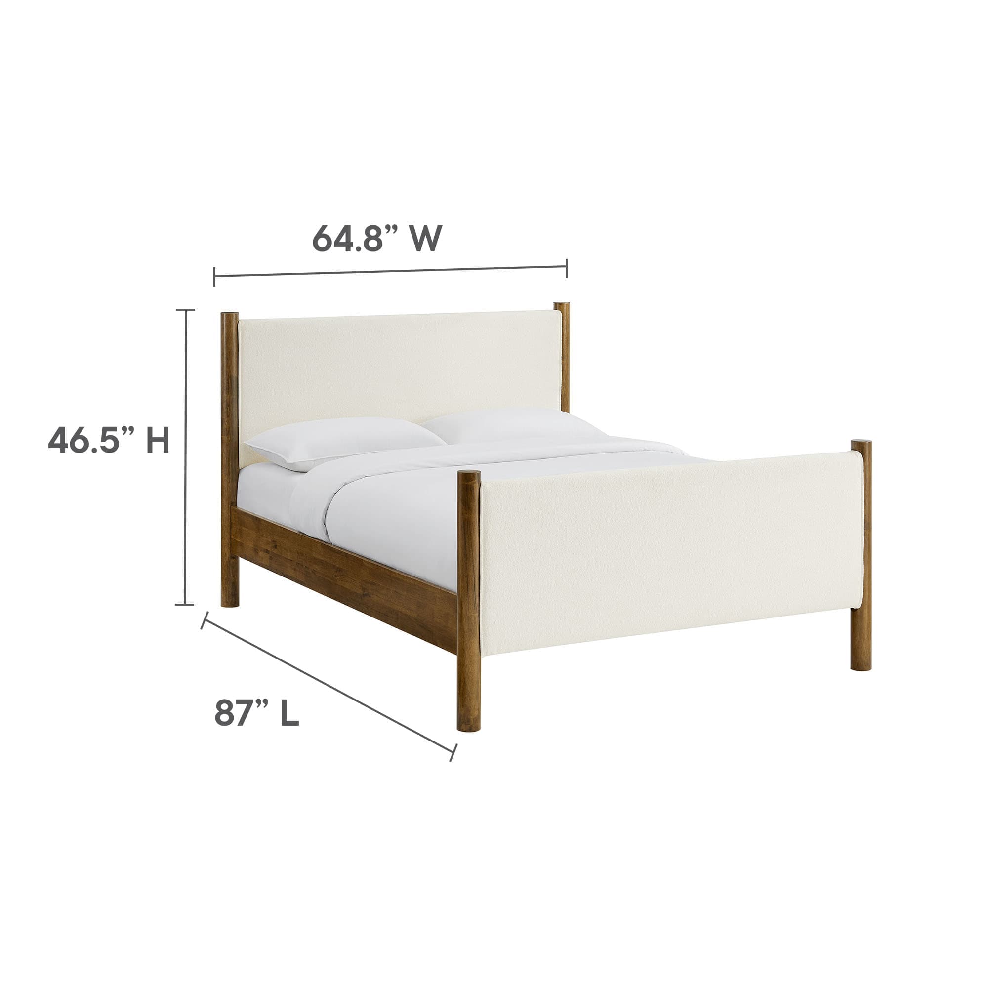 Modway MOD-7191-FEA-WAL beds - View #3