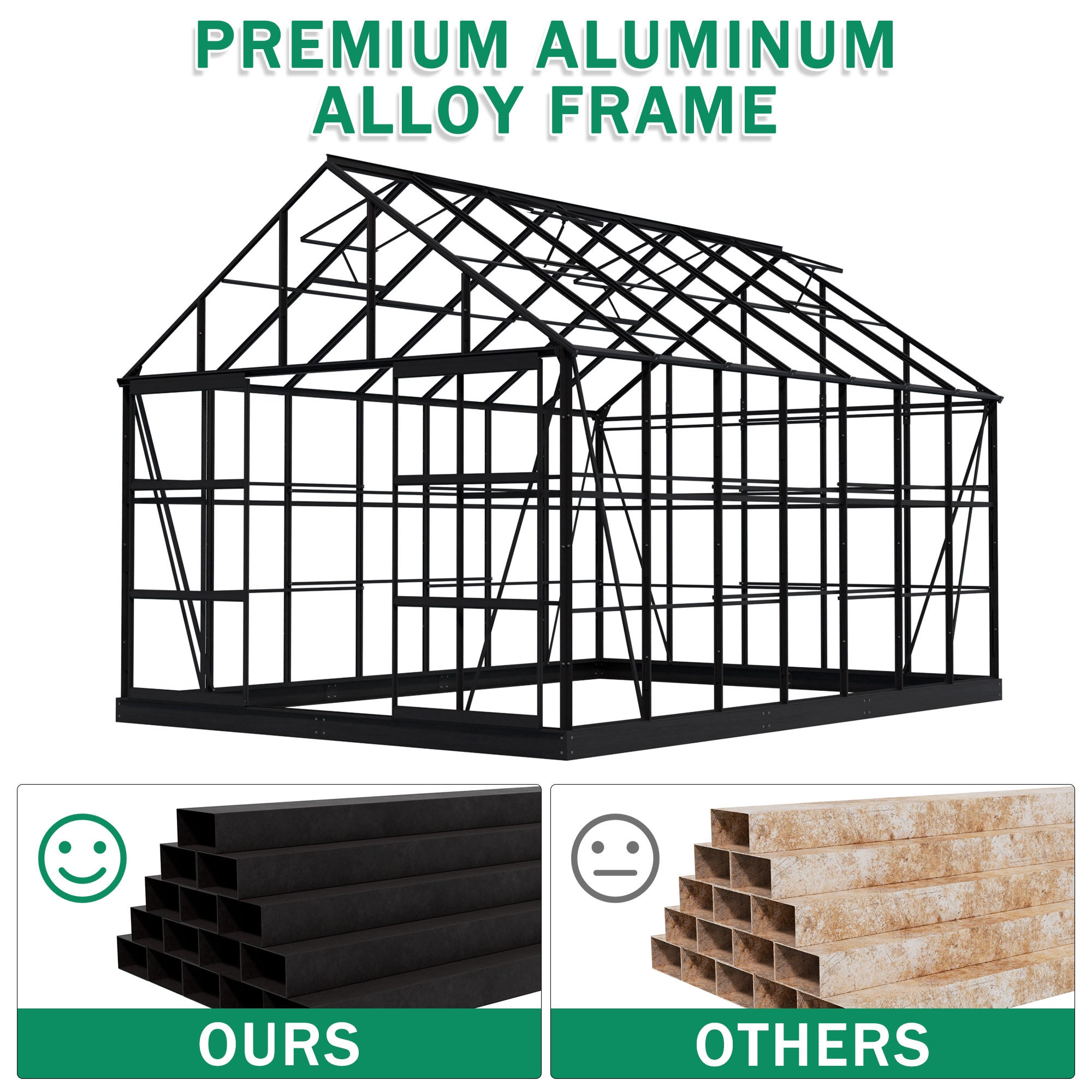 Gardenbee HGL-K16 greenhouses - View #5