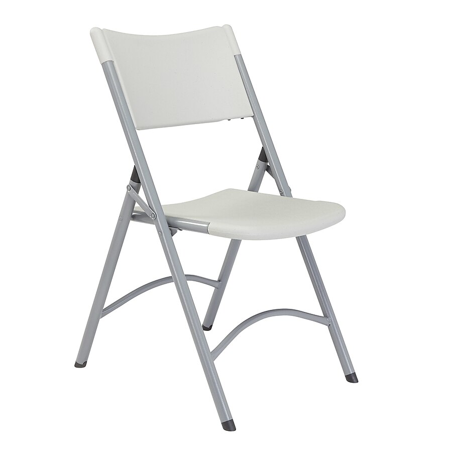 National Public Seating 52-Pack Outdoor Light Grey Metal Solid Standard Folding Chair National Public Seating 52-Pack Outdoor Light Grey Metal Solid Standard Folding Chair