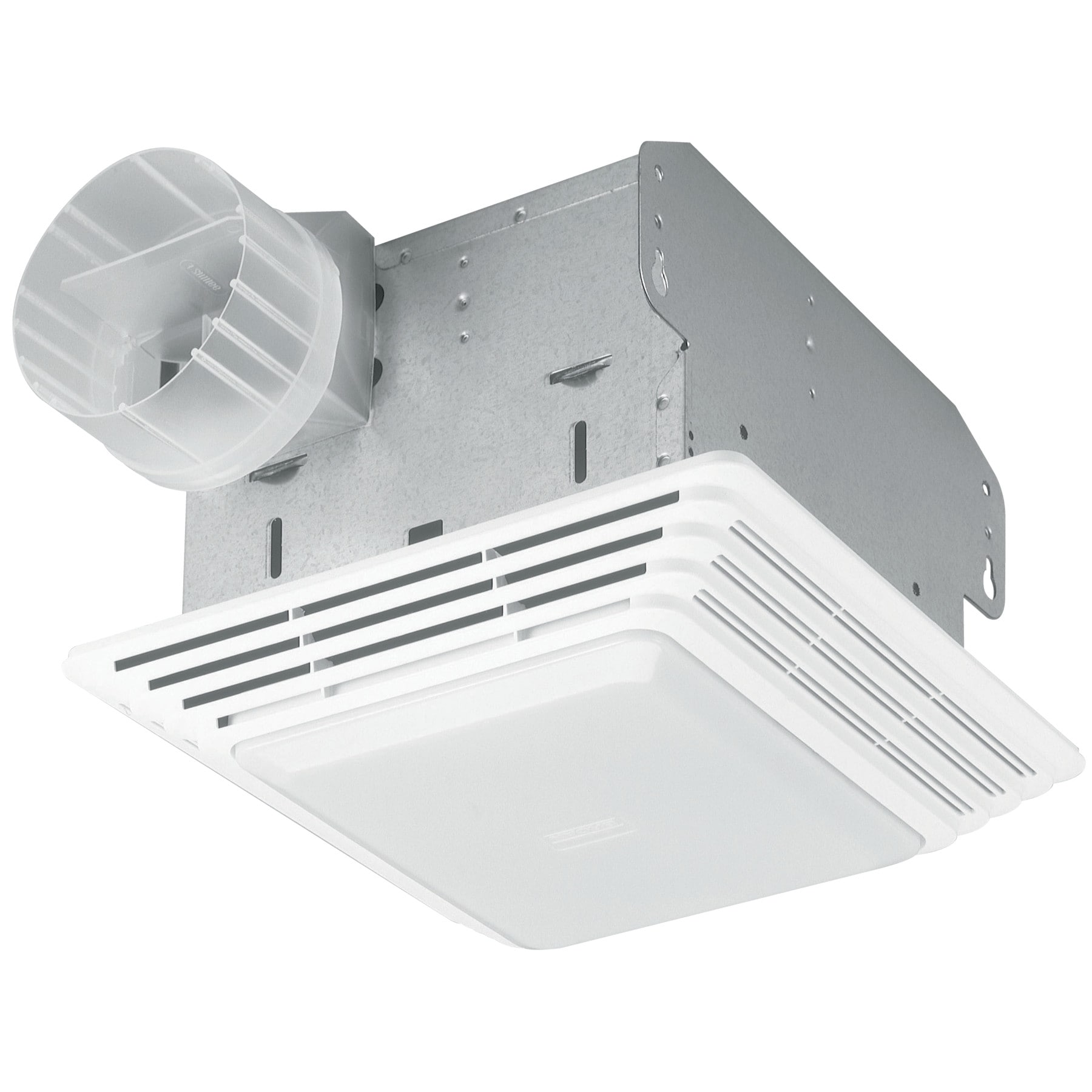 2.5-Sone 80-CFM White Lighted Bathroom Fan | - Broan HD80L