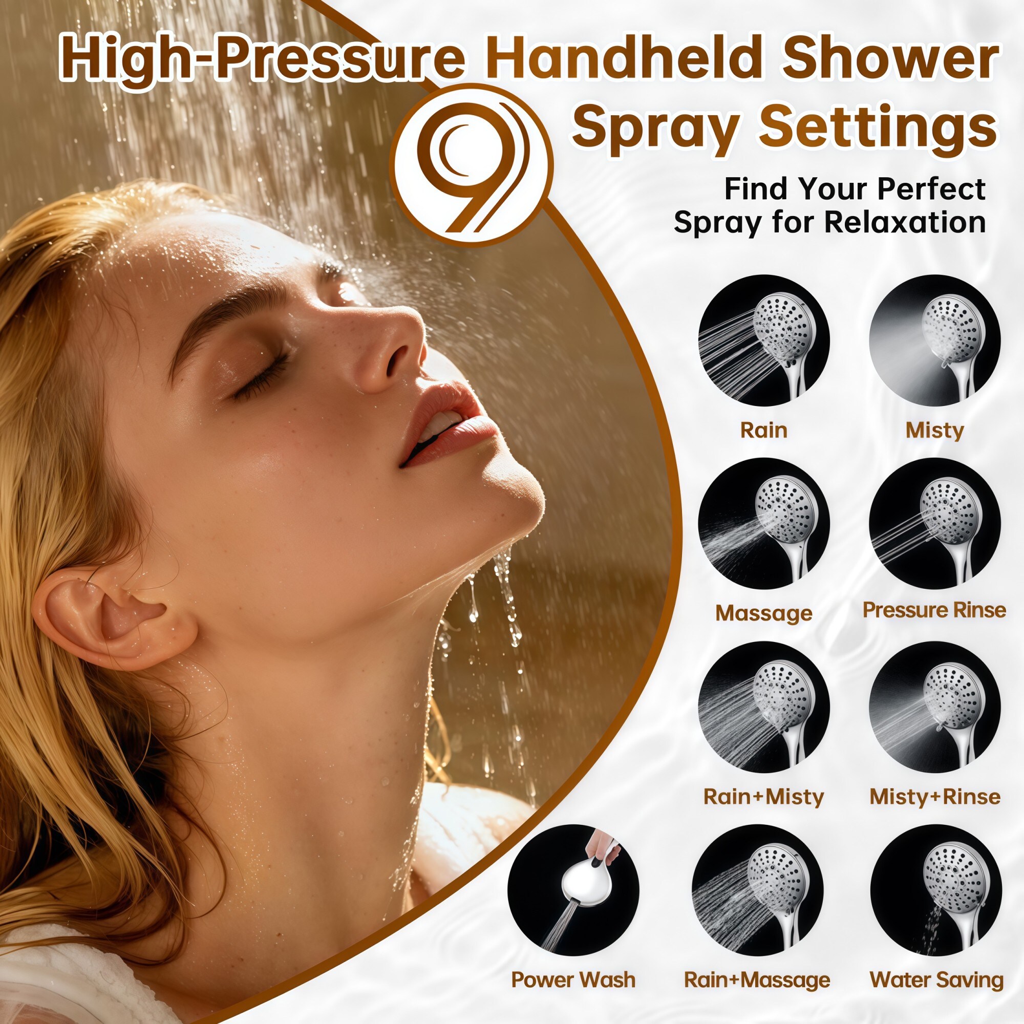Numhew NHWILL1279 Showerhead-Bar-Panels - View #3