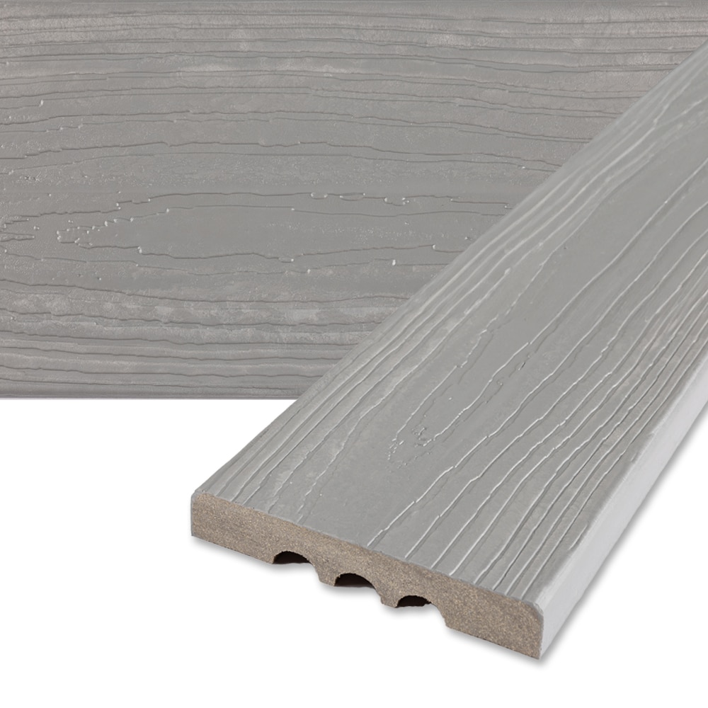 Envision Outdoor Living Products 41001697 Ridge Premium 12-in Alpine Fog Composite Deck Board (Sample)
