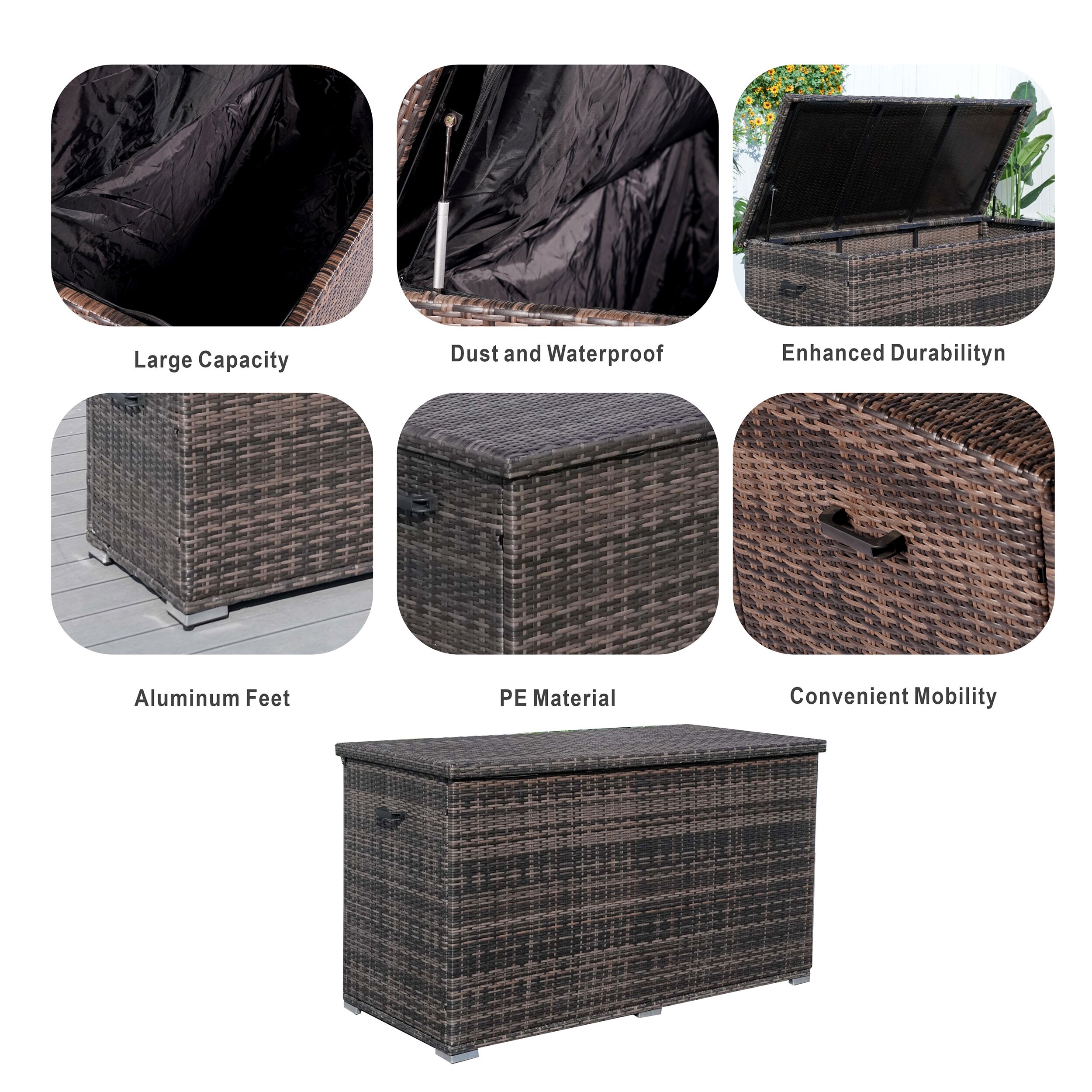 Moda Furnishings MA-3256B Deck-Boxes - View #11