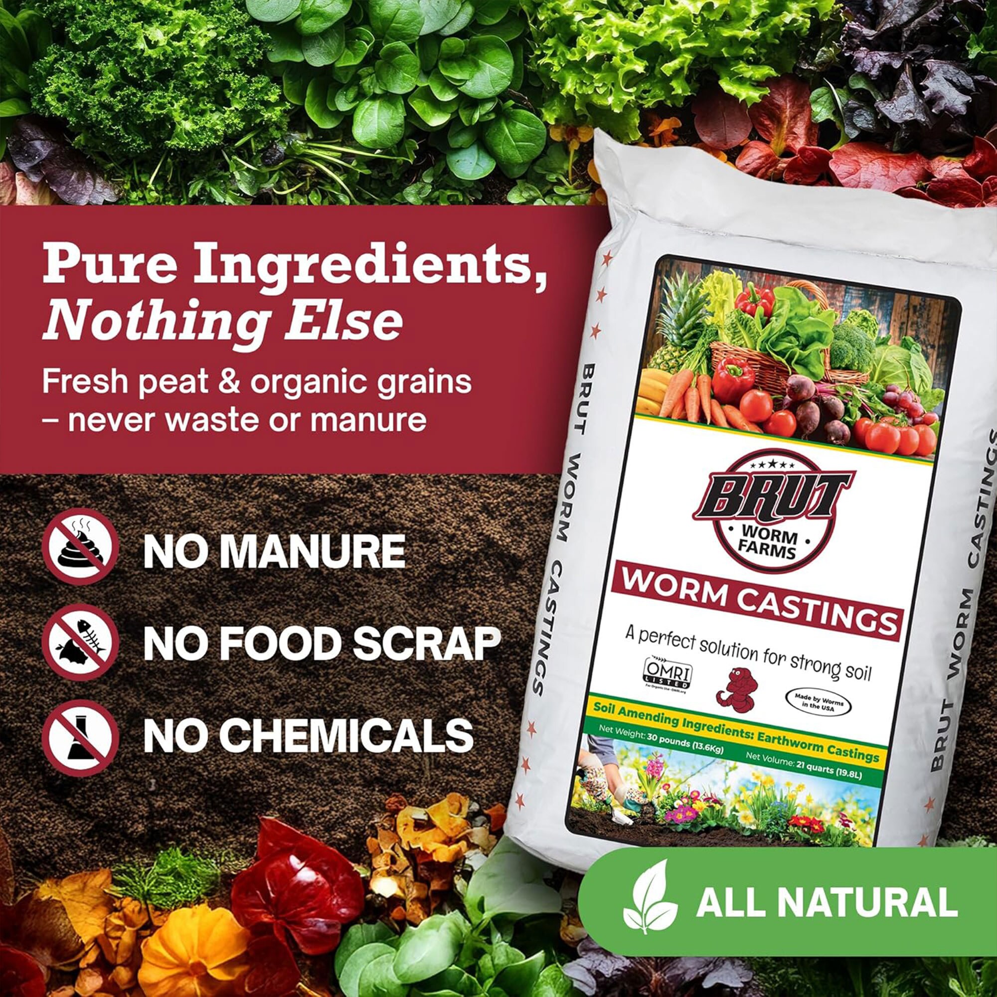 Brut Worm Farms 222900 Plant-Food - View #4