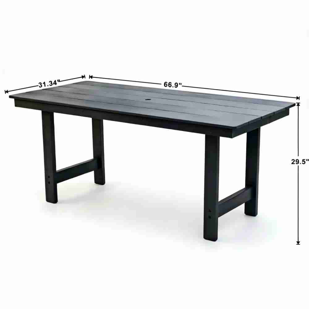 Coolbibila LIAM-SET-BLACK Patio-Dining-Sets - View #3