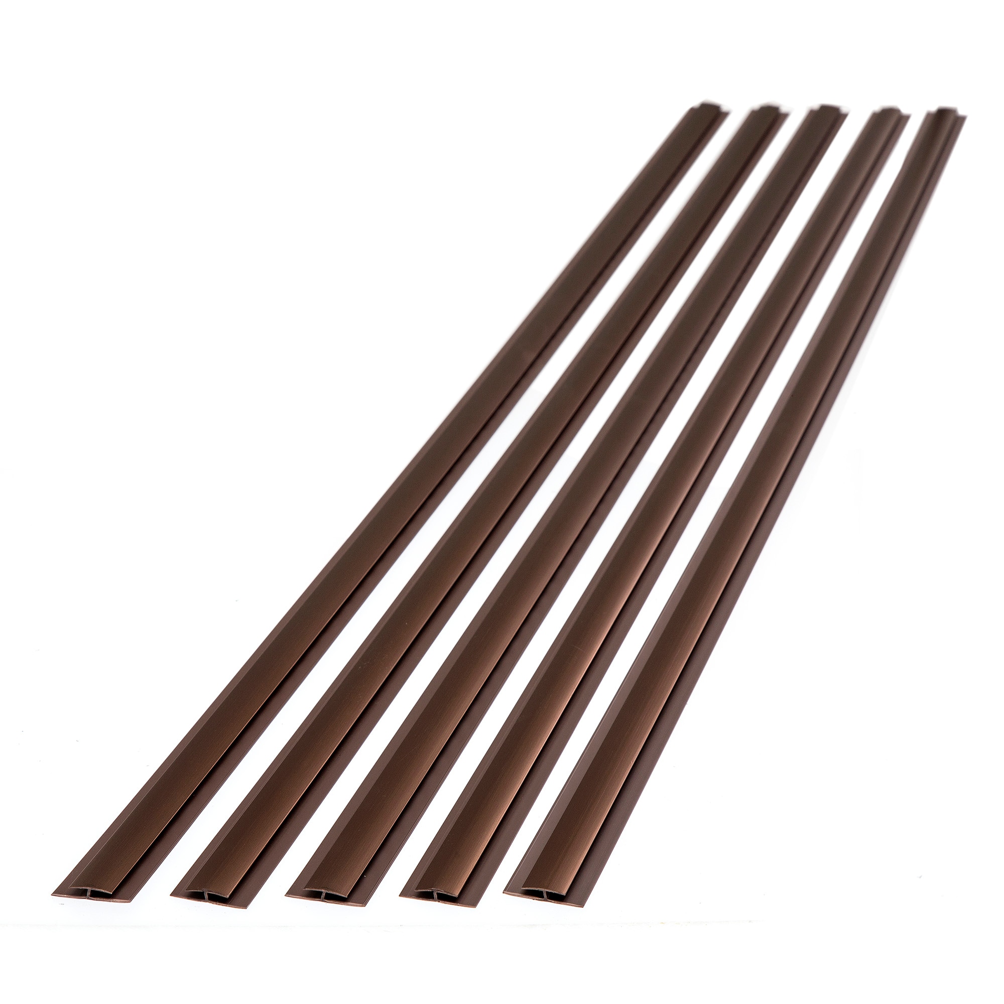 Fasade 14826 Divider Trim 0.25-in W x 47-in L Oil-rubbed Bronze PVC T-shape Tile Edge Trim