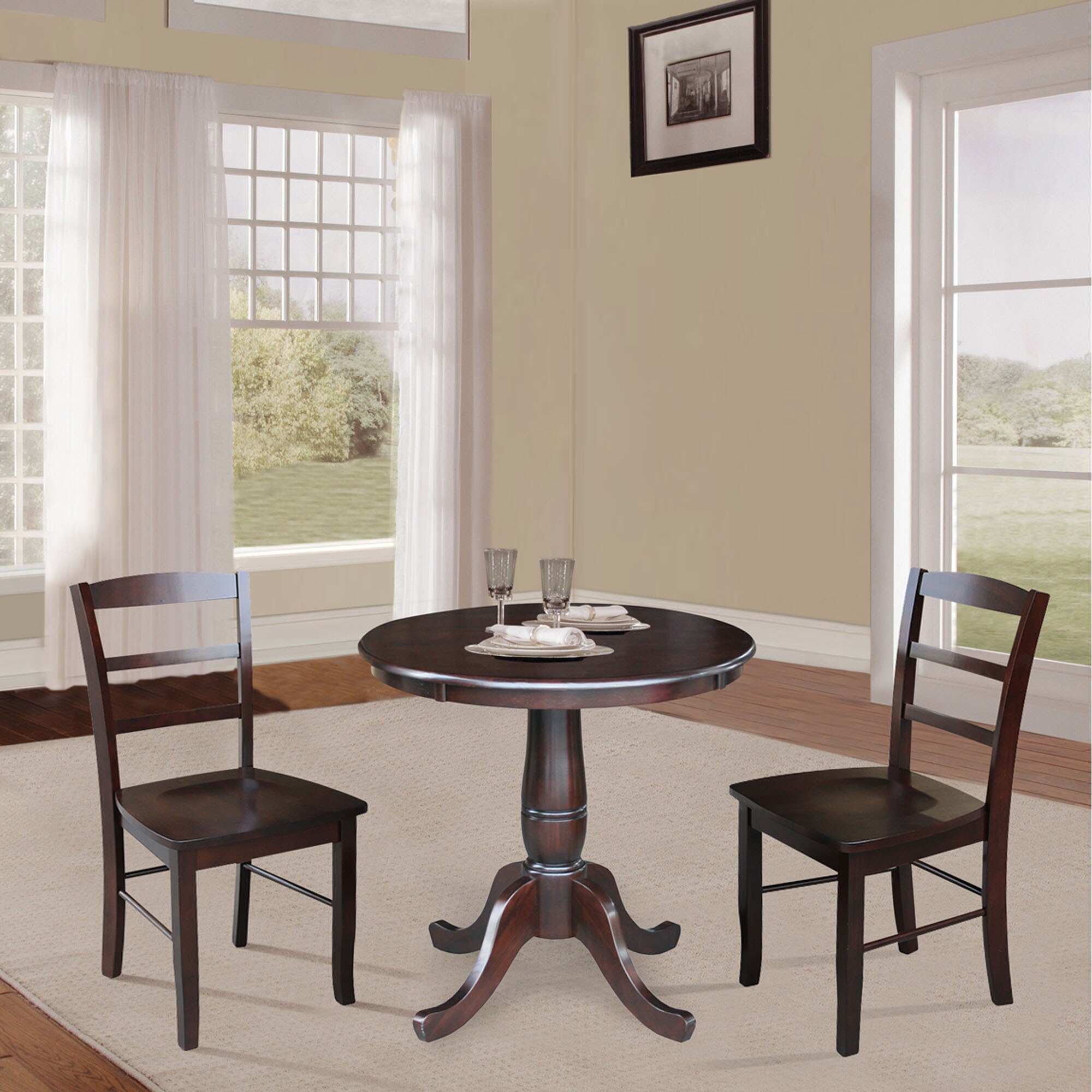 International Concepts K15-30RT-C2-2 Dining-Sets - View #2