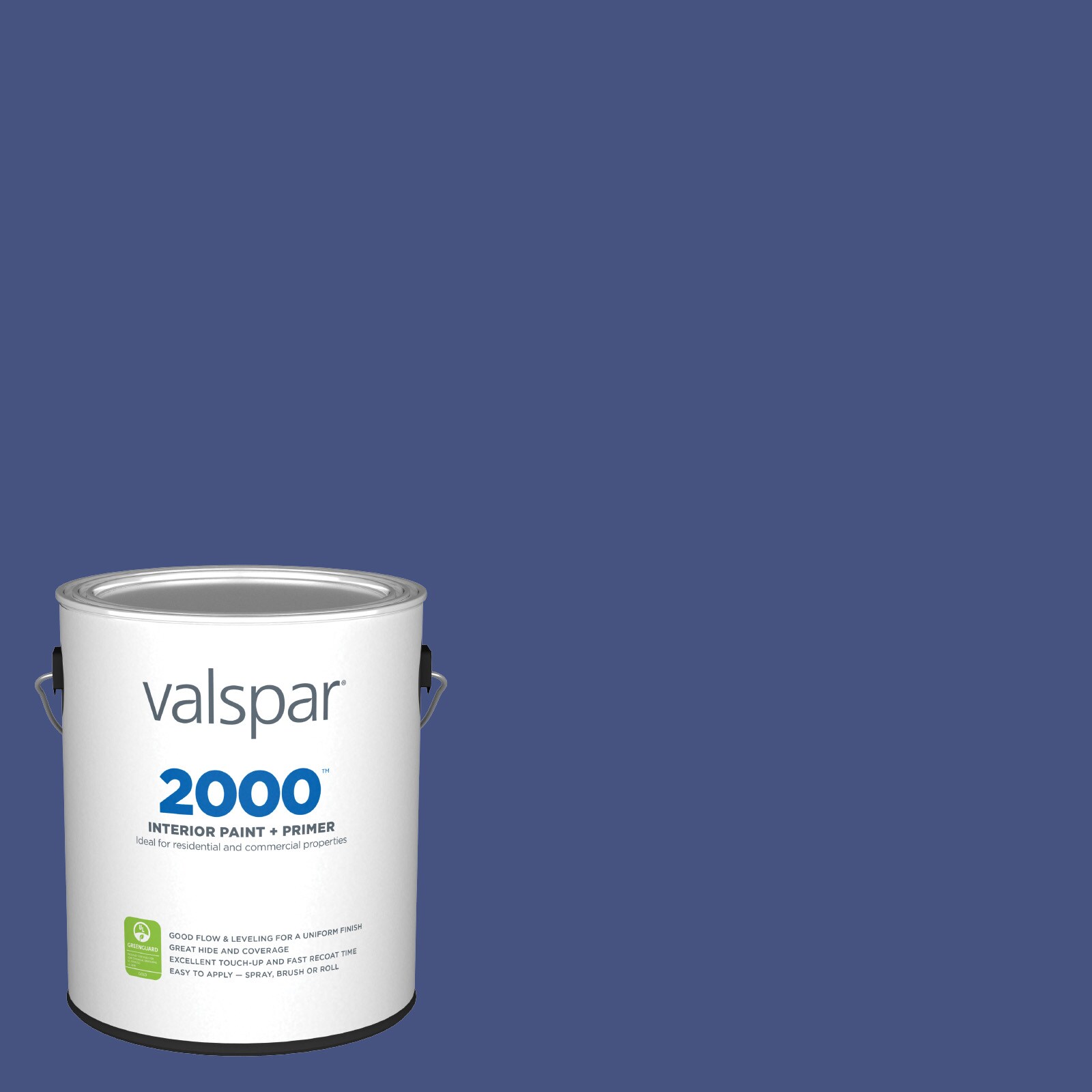 Valspar 4009-8-31541 2000 Eggshell Classic Royal Blue 4009-8 Latex Interior Paint Paint + Primer ( 1-gallon )