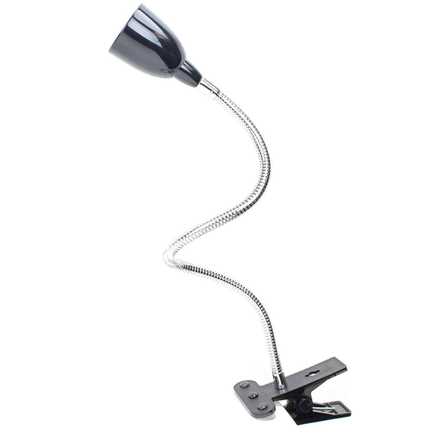Newhouse Lighting Desk Lamps 22-in Adjustable Black Clip Desk Lamp with ...