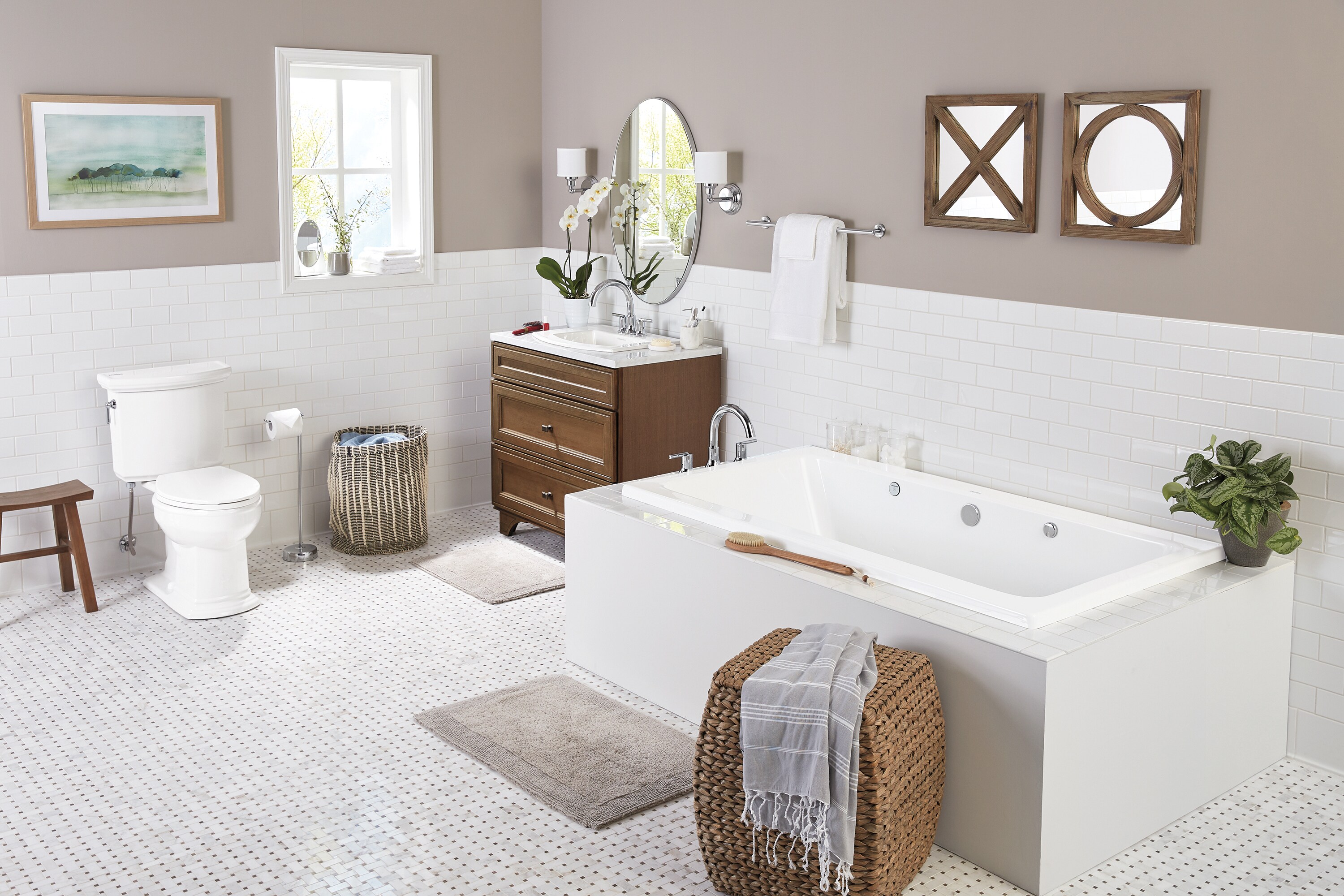 Trend Alert? 8 Narrow Bathrooms That Rock Tubs in the Shower – Rubenstein  Supply Company