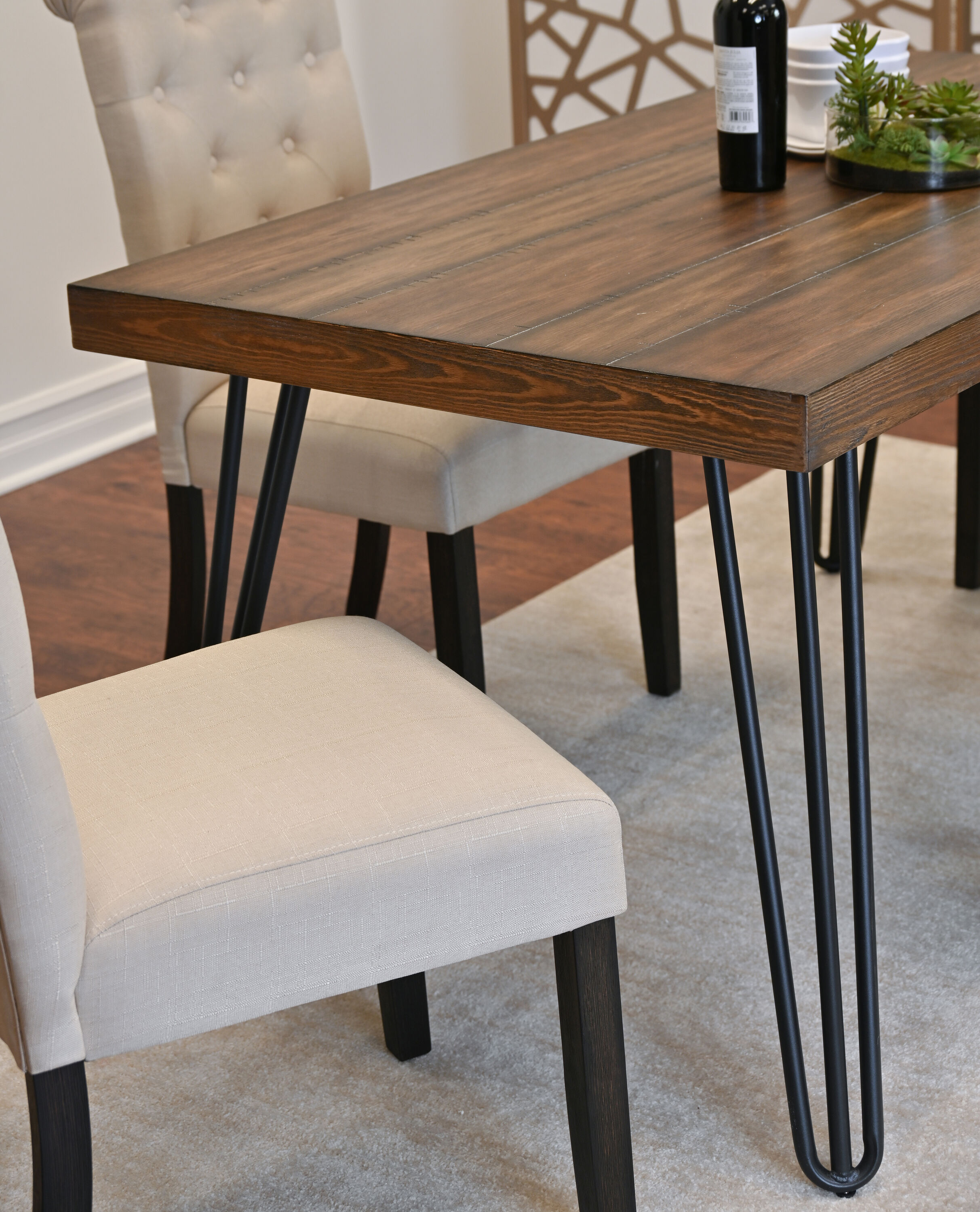 Roundhill Furniture T8741-C361TAX2-CB874 Dining-Sets - View #6