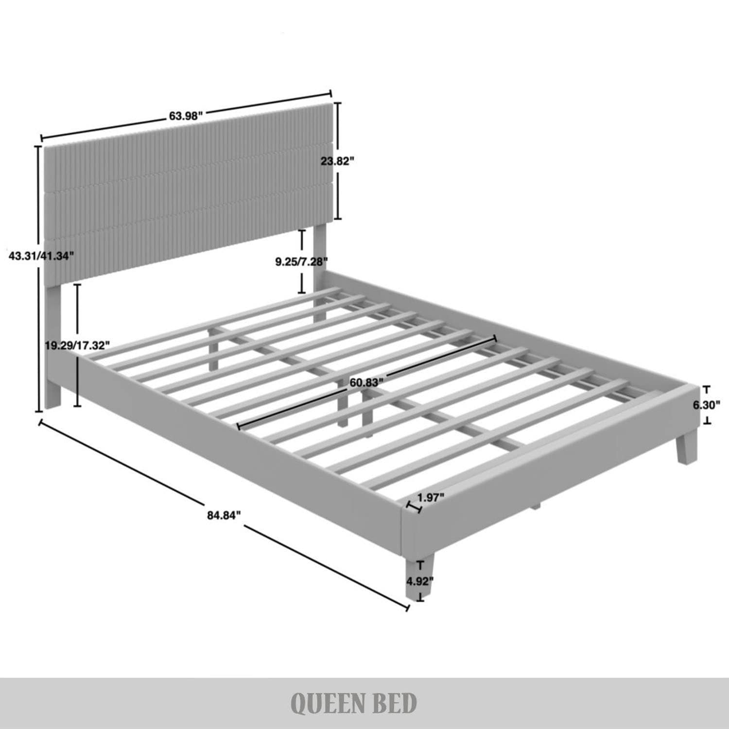 CasePiece C8541QPL-BK-VV beds - View #10