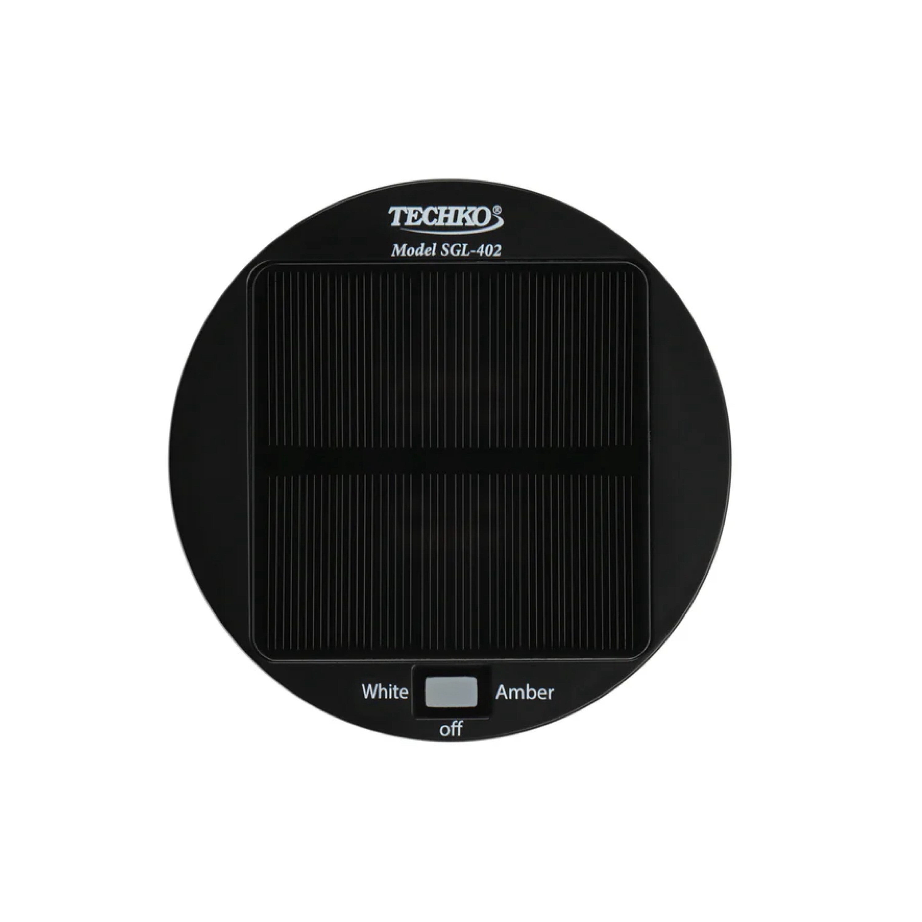 Black Solar LED Pathway Light with Dusk to Dawn Sensor