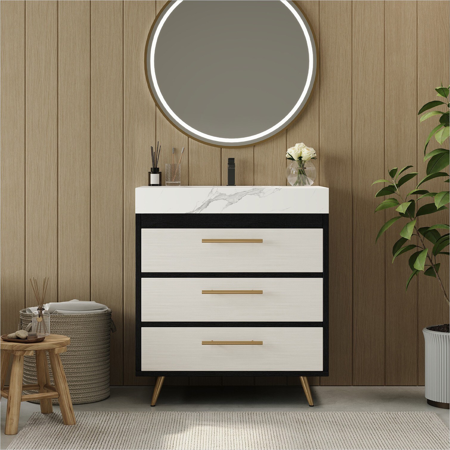 SunJet JUVDZL6ZUR46 Bath-Vanity-Combo - View #3