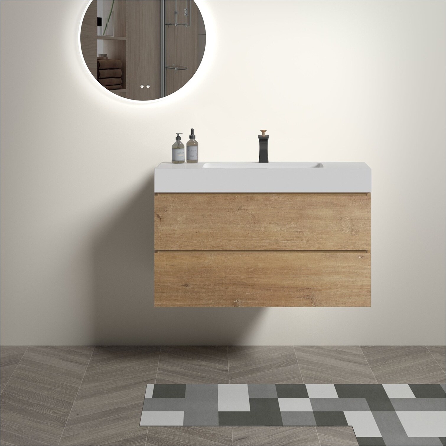 Watnature J7M1TDNYKIKJ Bath-Vanity-Combo - View #2