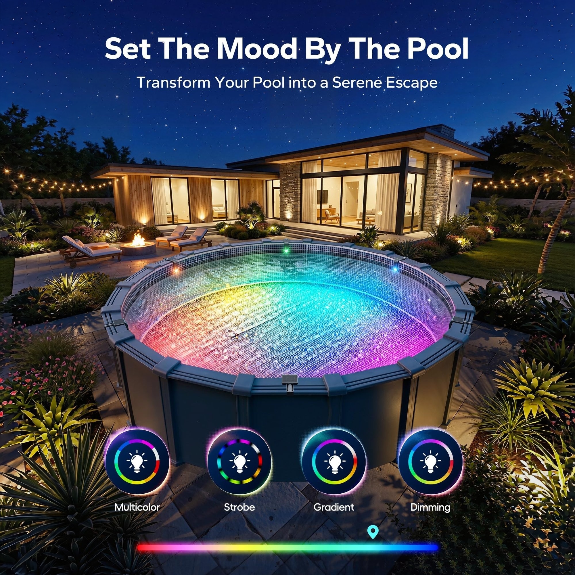 Numhew NHLYNN81892 Pool-Lights - View #3
