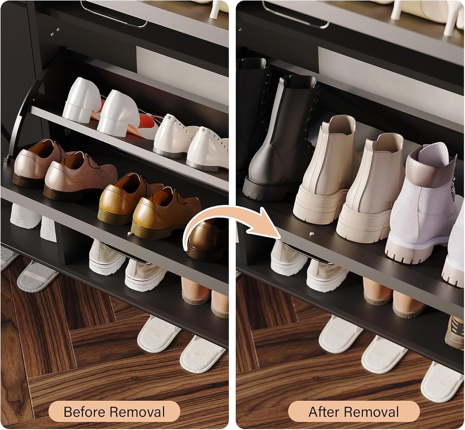 WhizMax DF-PHO-150ZAJIY Shoe-Racks - View #3