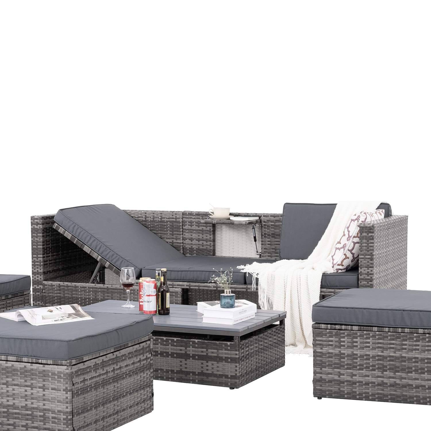 Bybafun YB7900008-1 Patio-Conversation-Sets - View #6
