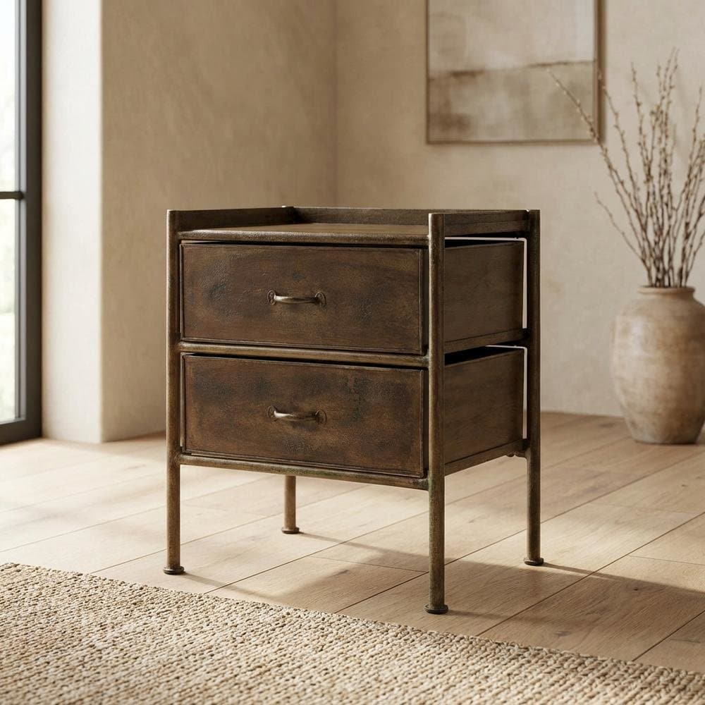 FurniFact BO2593994WHT End-Tables - View #3