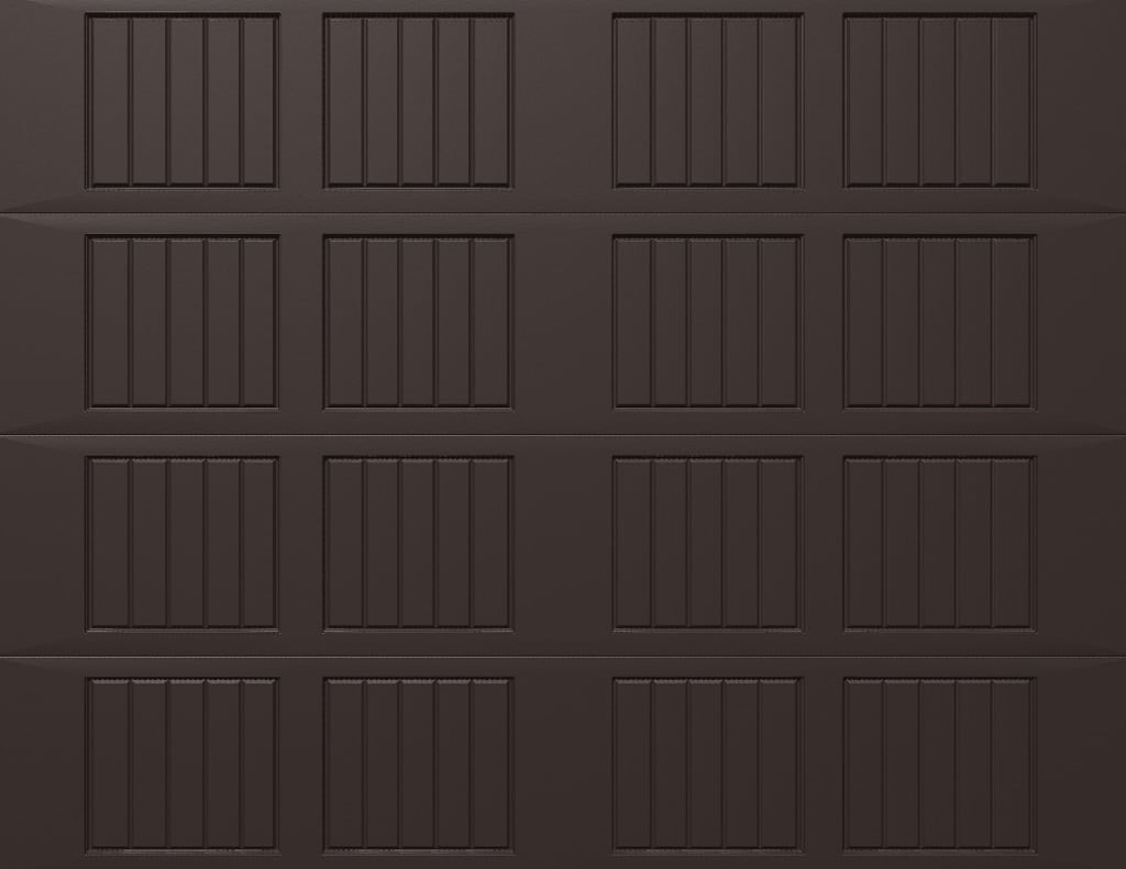 Wayne Dalton 8500SNMABR97 Classic Steel Model 8500 8-ft x 7-ft Insulated Brown Single Garage Door