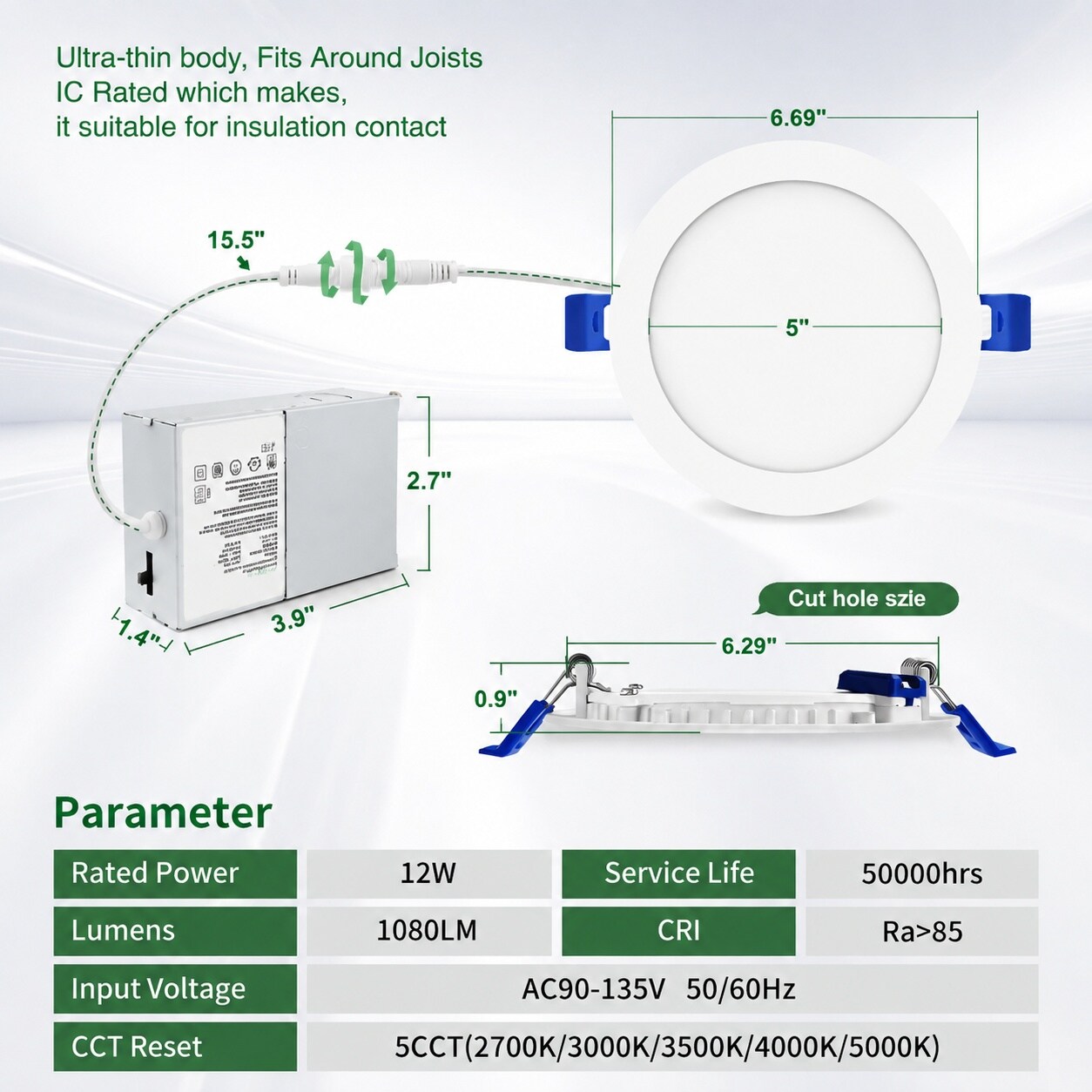 IUEST LIU0817R373 Recessed-Kits - View #4
