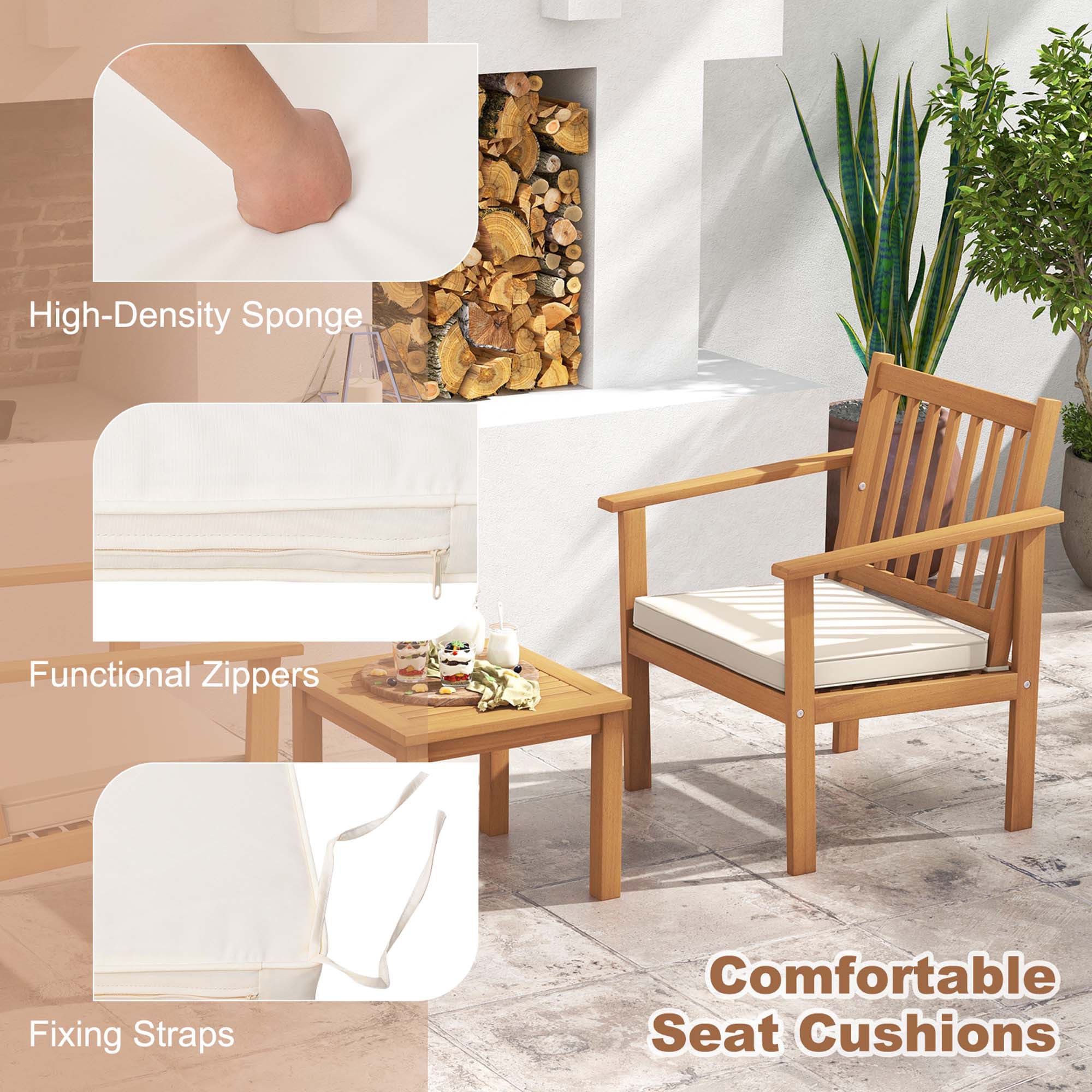 Costway HCST01063 Patio-Conversation-Sets - View #4