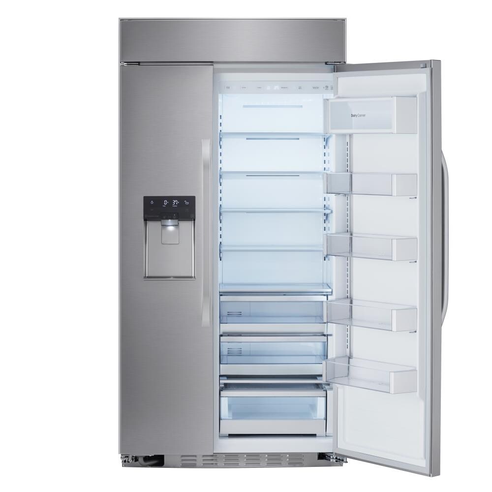 LG GBB92STACP1 60cm Frost Free Fridge Freezer - Stainless Steel