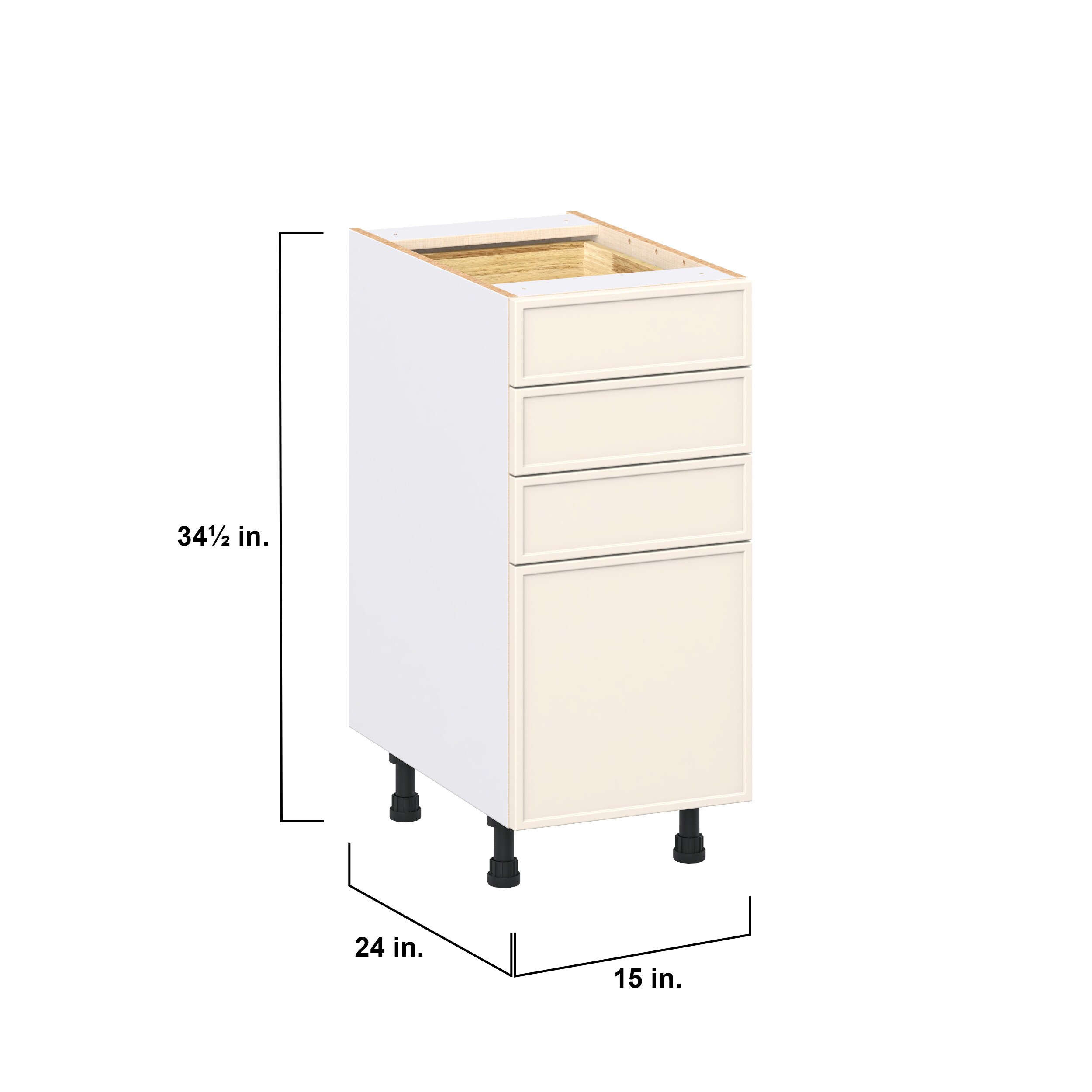 Hugo&Borg DSB4D15WD-CI Cabinets-Kitchen - View #4