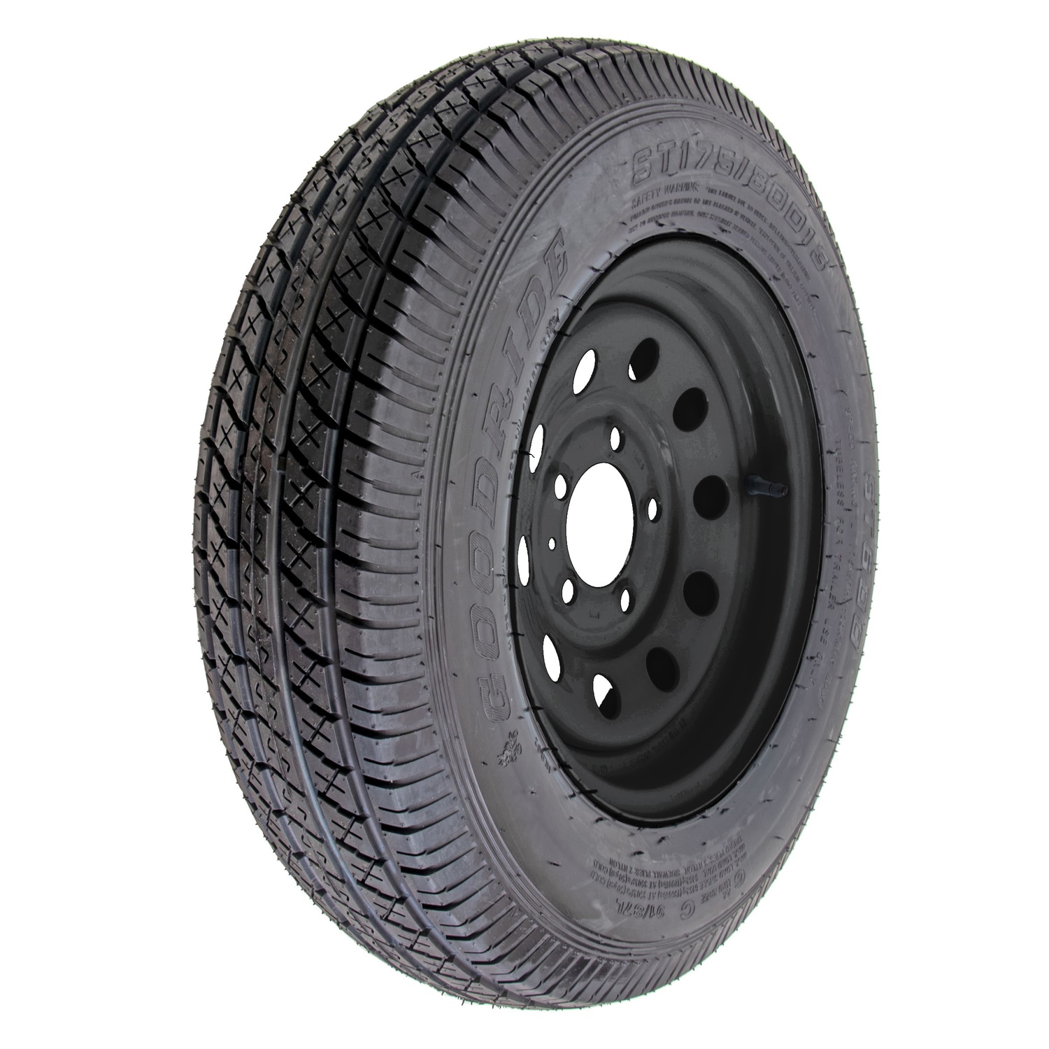 Carry-On Trailer 13 in ST175/80D13 Bias 6-Ply Trailer Tire and