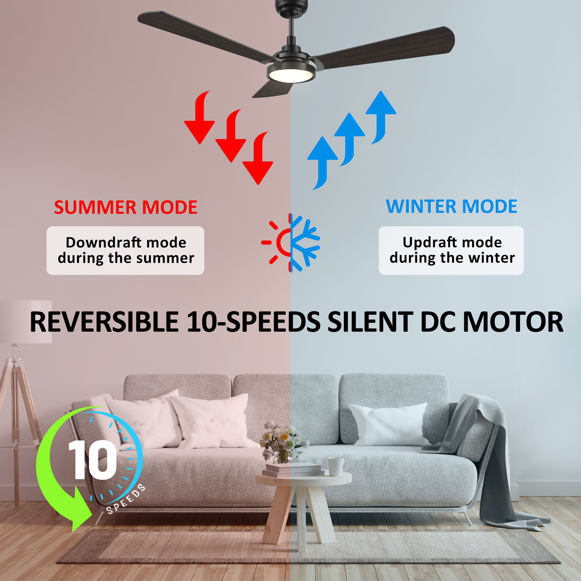 CARRO USA LS563B3-L22-B5-1 Ceiling-Fans - View #5