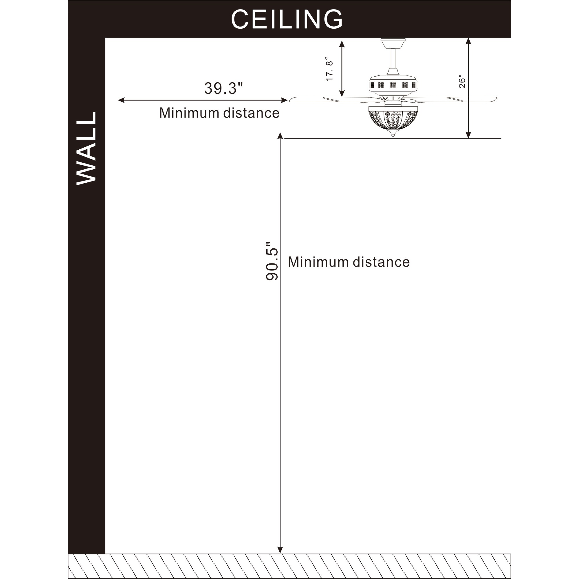 Home Accessories Inc AY11Y11AC Ceiling-Fans - View #6